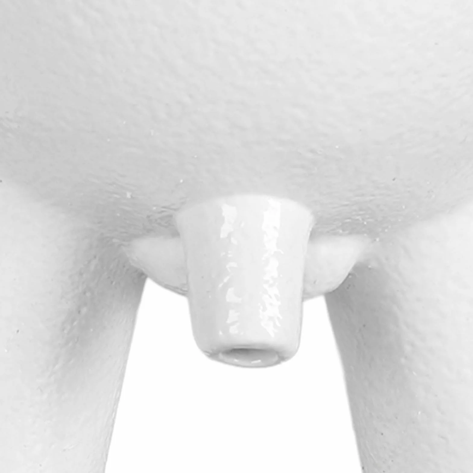 ANGGREK „Succulent Planter Pots Ceramic Flower Pot with Drainage and Saucer for Indoor Outdoor Plants Funny Peeing Design Unique Gardeners” (WHITE)