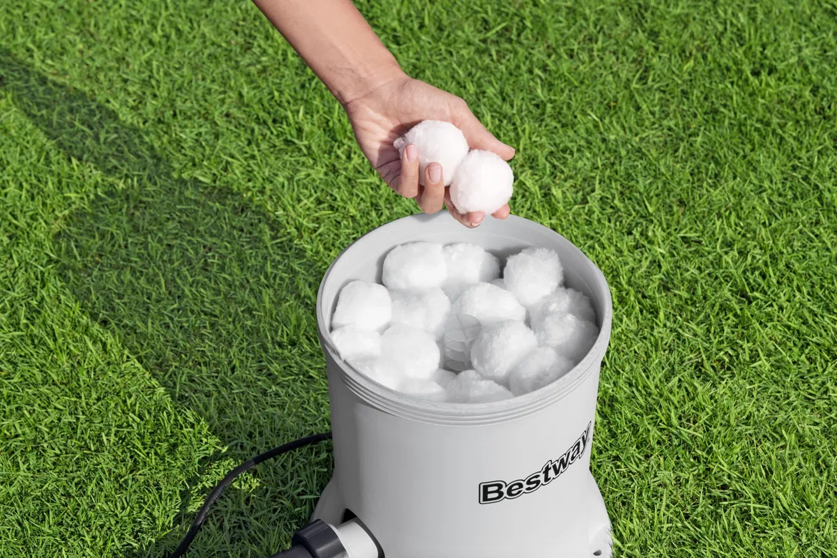 Bestway 58870 Polysphere pompa filtrująca 5,678 l, szara