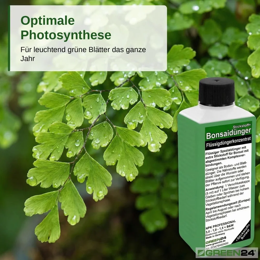 Green24 BOA75N50N50 Nawóz Do Nawożenia Roślin Bonsai, 250ml