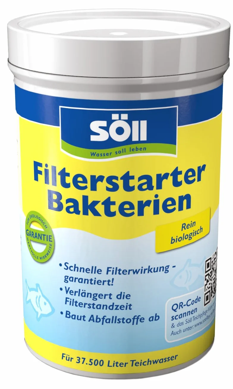 Söll 81439 bakterie do stawów 250 g naturalne bakterie filtrujące