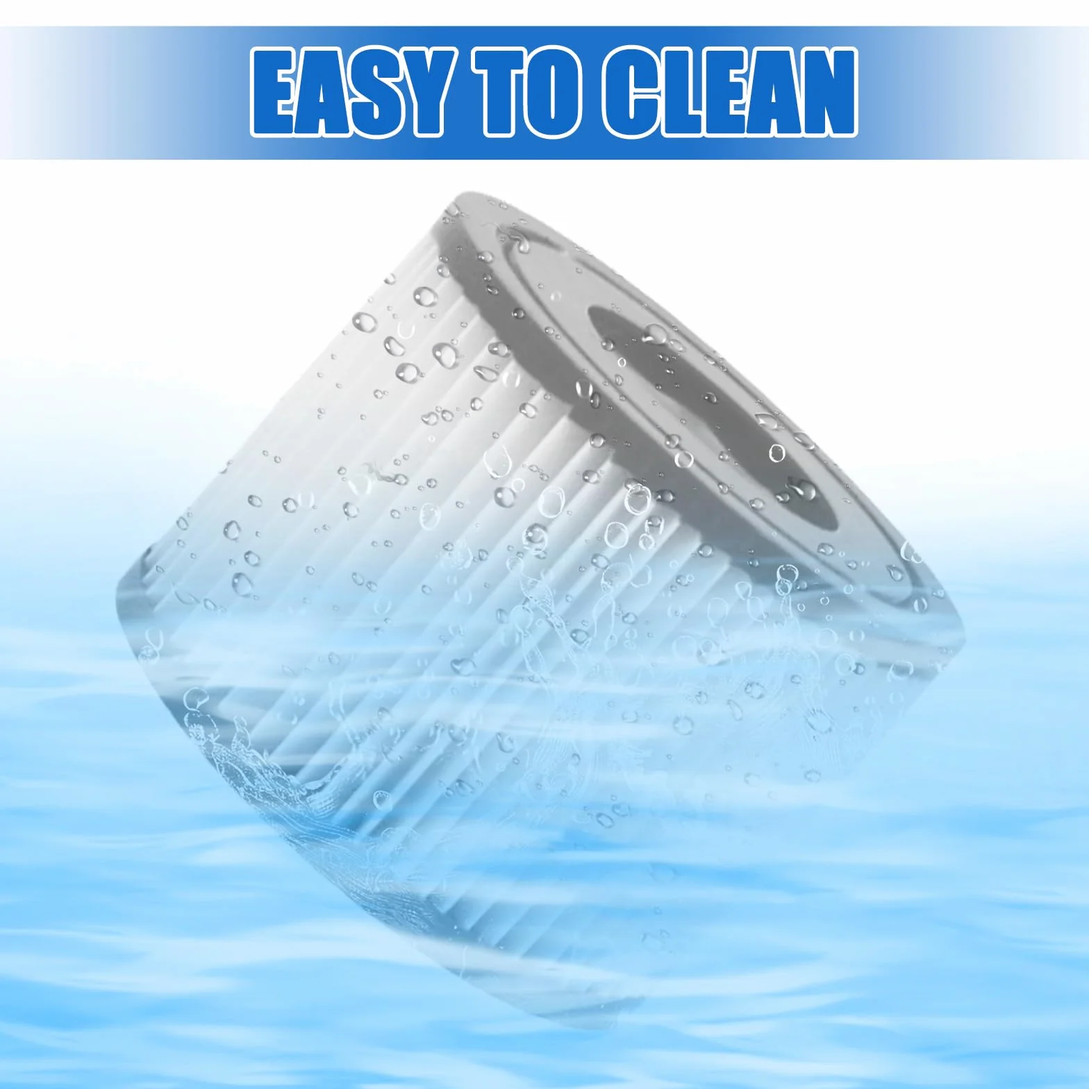 Filtr zamienny do MSPA, filtr do jacuzzi z filtrem MSPA, akcesoria do jacuzzi MSPA, zamiennik filtra, wkład filtrujący, filtr wody, kompatybilny z basenami MSPA FD2089 (4 KM)