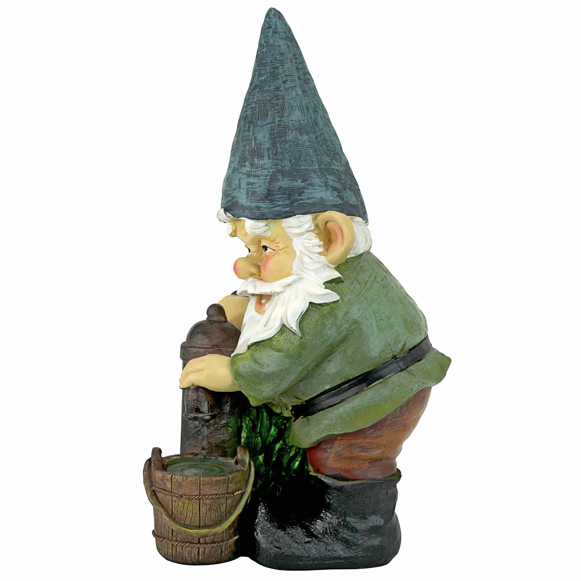 Statua ogrodowa - pompka wodna Pete Ogród Krasnal - Krasnal trawnikowy