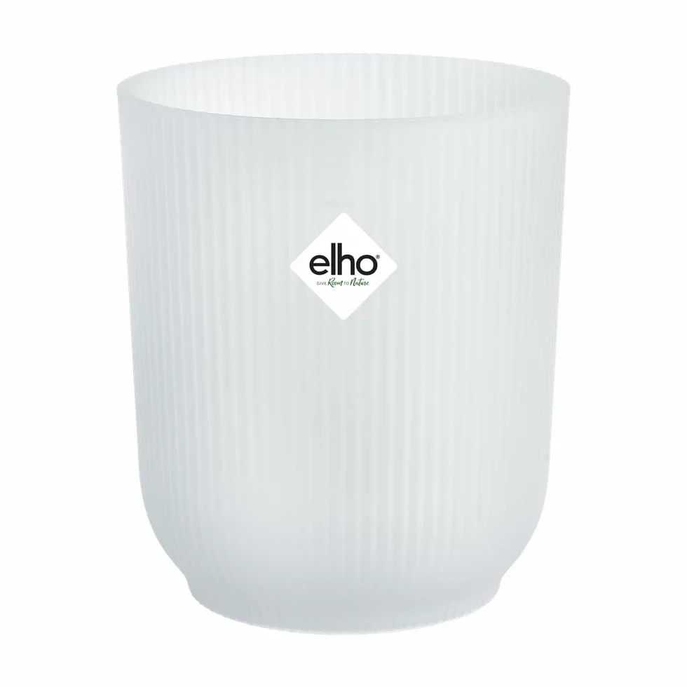 elho Vibes Fold Orchid High 12,5 cm – doniczka na storczyki do użytku wewnątrz – doniczki na kwiaty do użytku wewnątrz – 100% tworzywo sztuczne pochodzące z recyklingu – przezroczysta/przezroczysta