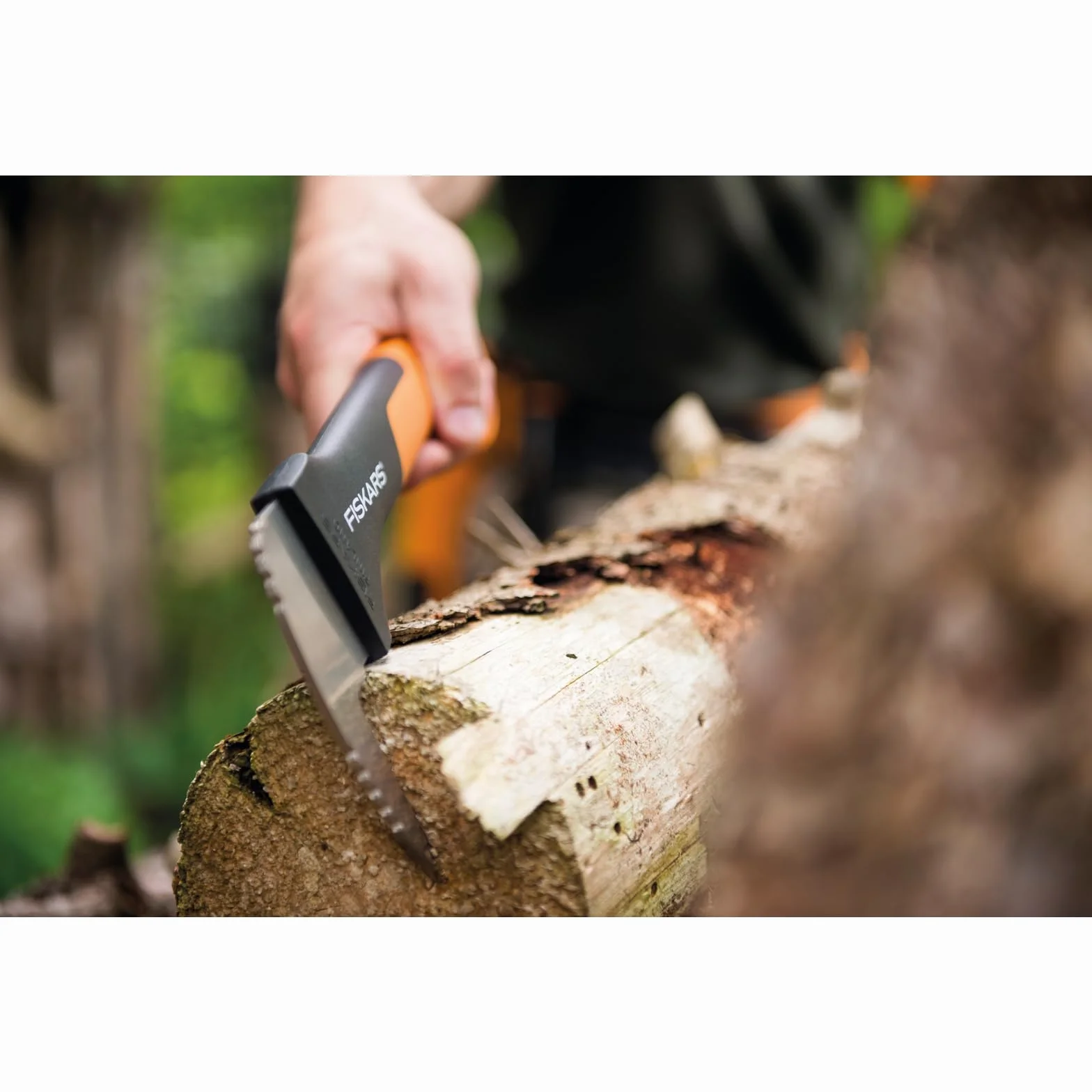 Fiskars WoodXpert Capina do podnoszenia pni, ostrze ze stali hartowanej, 34,8 cm, czarno-pomarańczowa