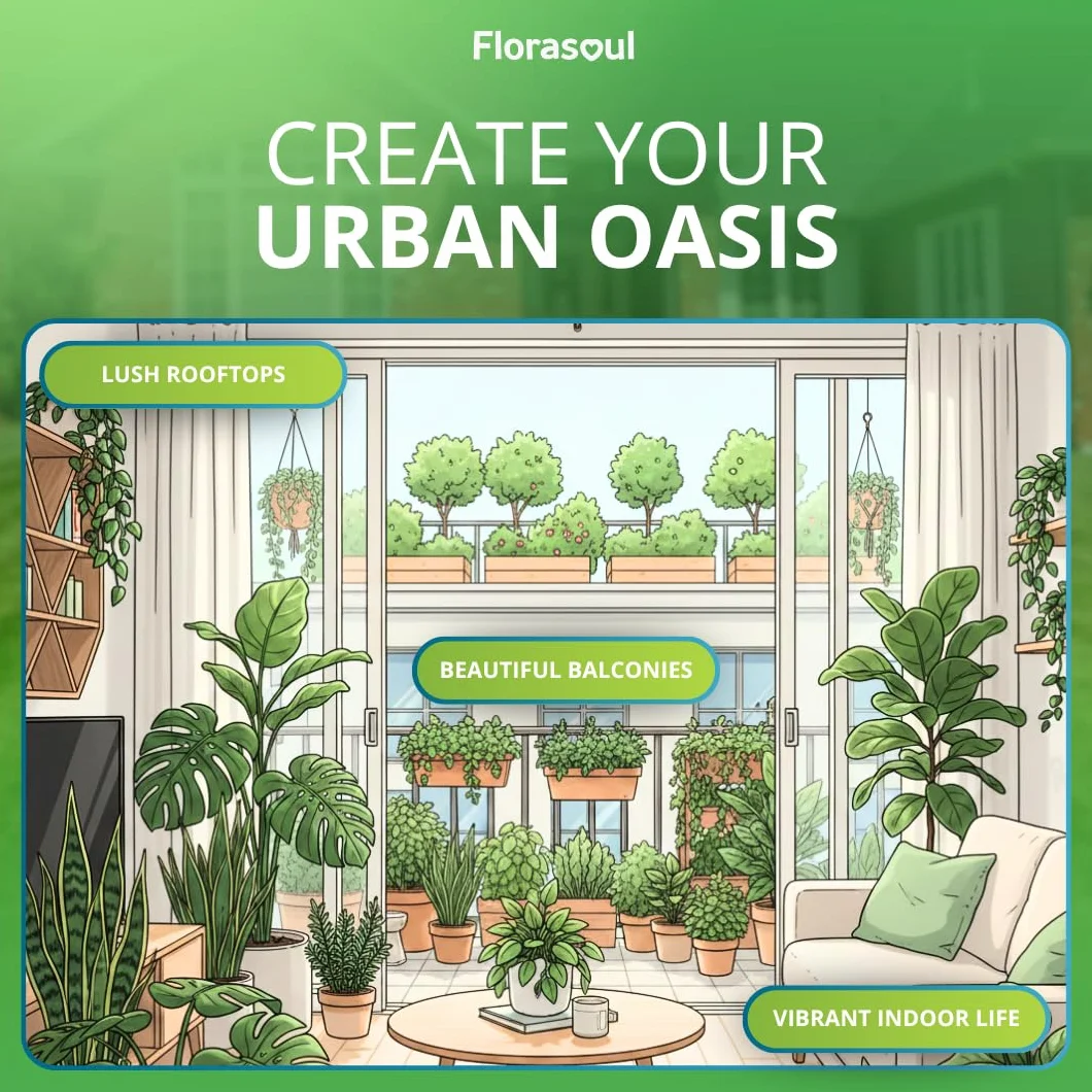 BIO Aktywator do Ziemi Doniczkowej | Odżywia Starą Ziemię, z Magazynem Wody i Efektem Nawozu | Do Roślin Balkonowych i Domowych | Urban Gardening
