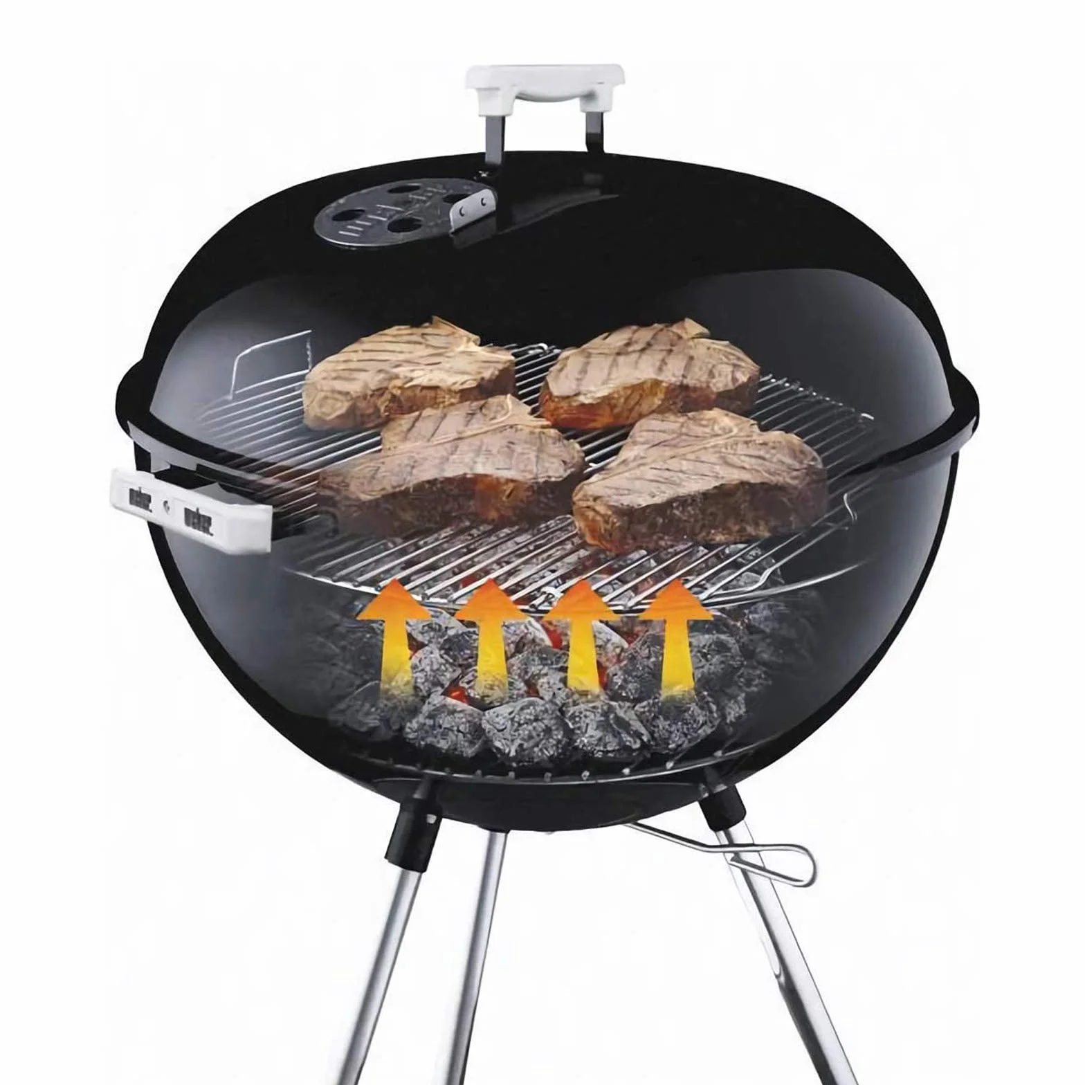 GFTIME Weber 57 cm Grill na węgiel drzewny zestaw części zamiennych wirnik One-Touch Master-Touch Bar-B-Kettle