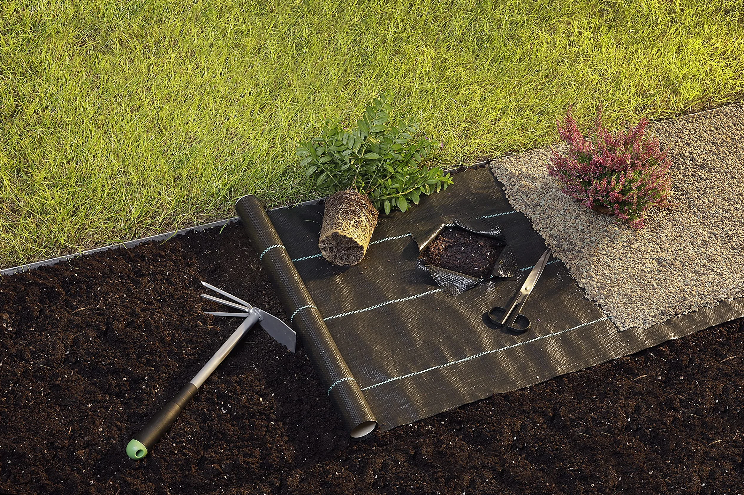 GardenMate Agrowłóknina Ściółkująca 2m x 20m 100g/m² Ochrona UV