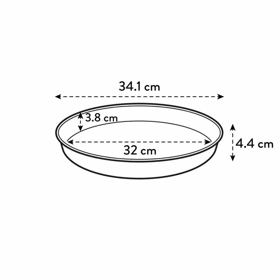 Elho Loft Urban Podstawka okrągła 34,3 cm biała