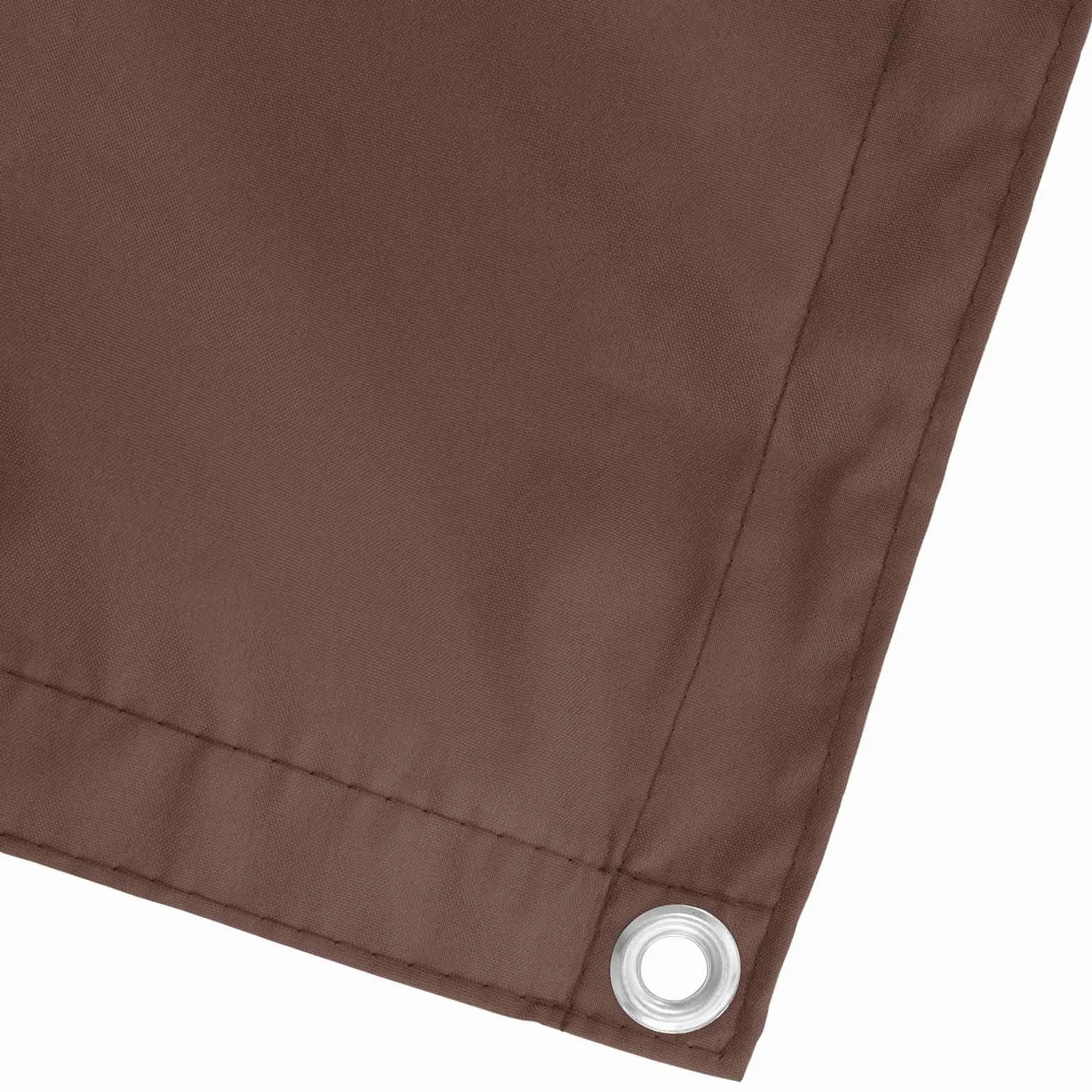 vidaXL Ekran balkonowy Brązowy 100 x 800 cm Materiał Oxford, Nowoczesna zasłona balkonowa, odporna na UV, wodoodporna, trwałe rozwiązanie na ogród, taras, czy patio
