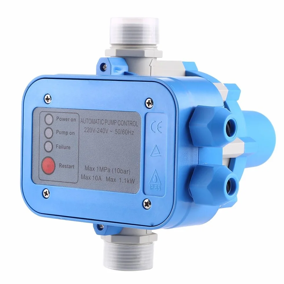 Automatische Wasserpumpensteuerung 220V-240V elektronischer Druckregler für Kreiselpumpe