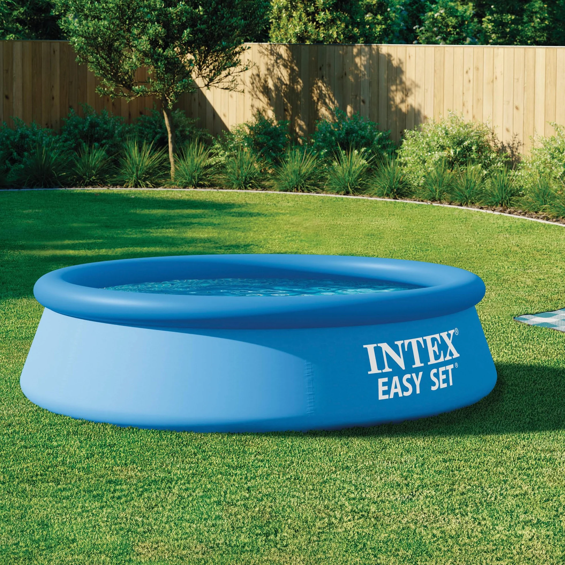 Intex Easy Set Basen Ogrodowy Niebieski 244 x 244 x 61 cm