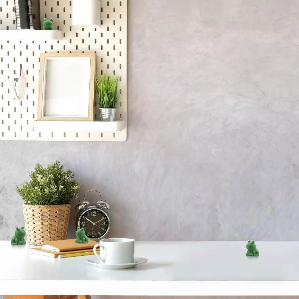 Mini żaby z żywicy, zestaw 100 sztuk, figurki do dekoracji ogrodu, akwarium, DIY (zielony)