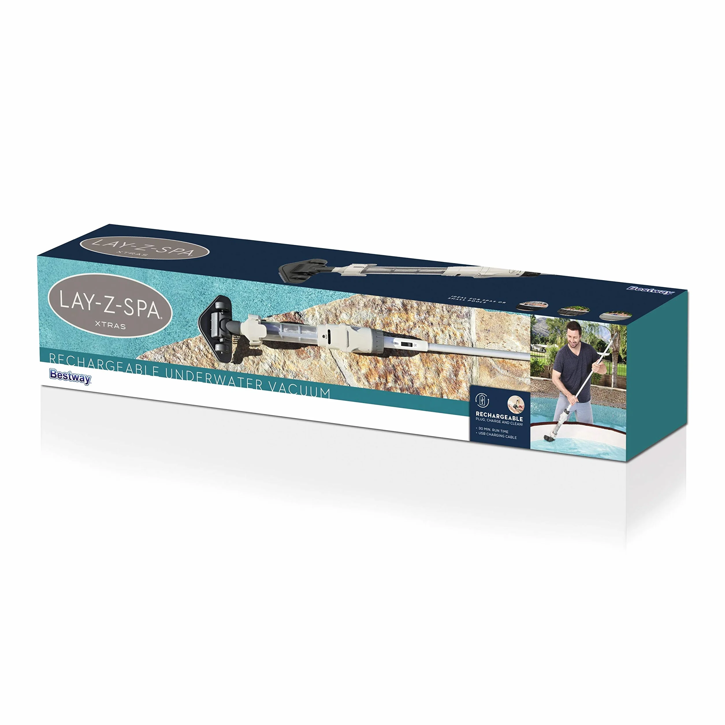 Bestway Lay-Z-Spa® Rechargeable Underwater Vacuum