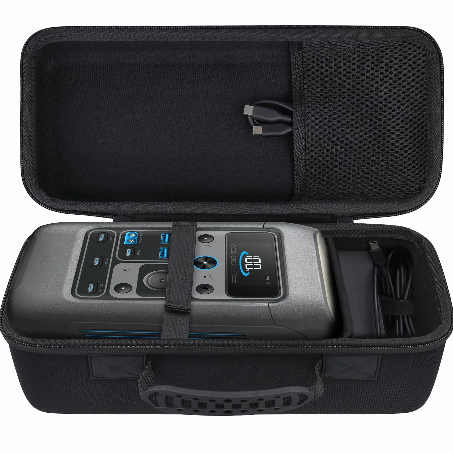 Anker SOLIX C300 DC Twarde etui podróżne Power Bank Czarny