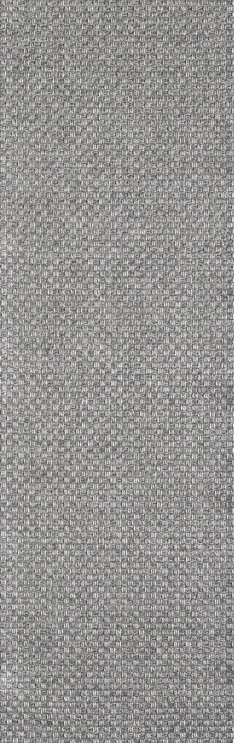 Dywan boho vintage szary 80 x 250 cm wytrzymały łatwy w pielęgnacji