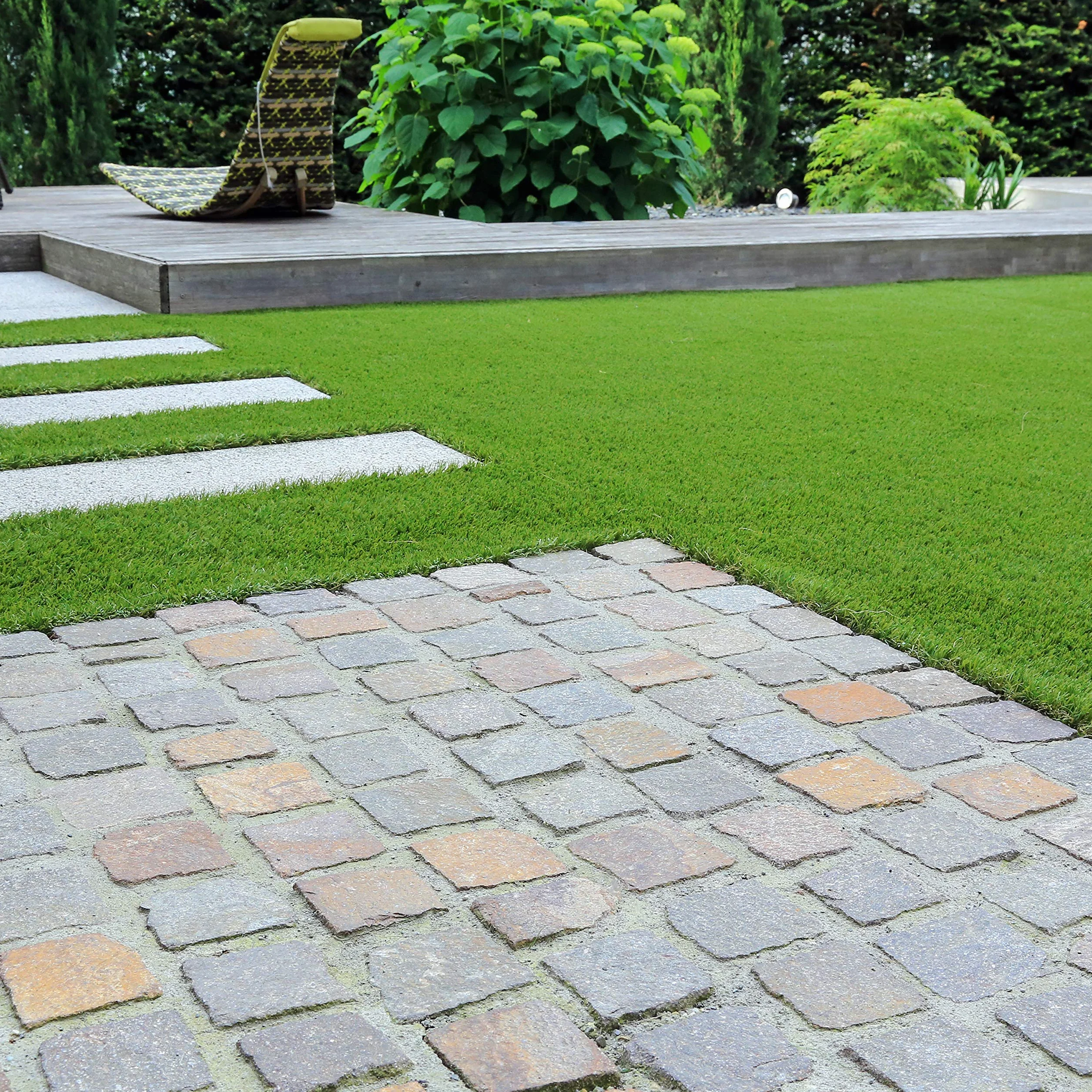 GardenKraft 26600 5 m x 15 cm sztuczna trawa taśma łącząca/samoprzylepna taśma do zszywania/w pełni odporna na warunki atmosferyczne taśma ze sztucznej trawy