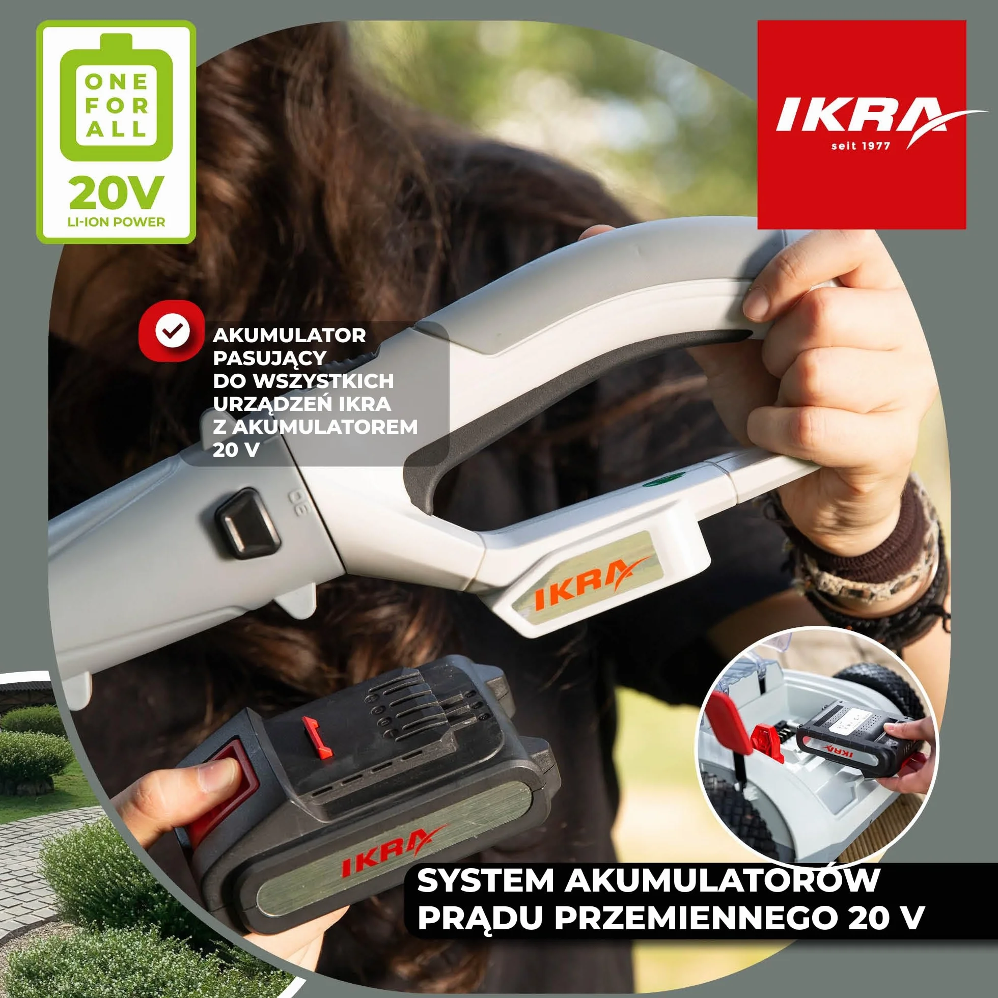 IKRA Akumulator litowo-jonowy 20 V 2,0 Ah LI 22