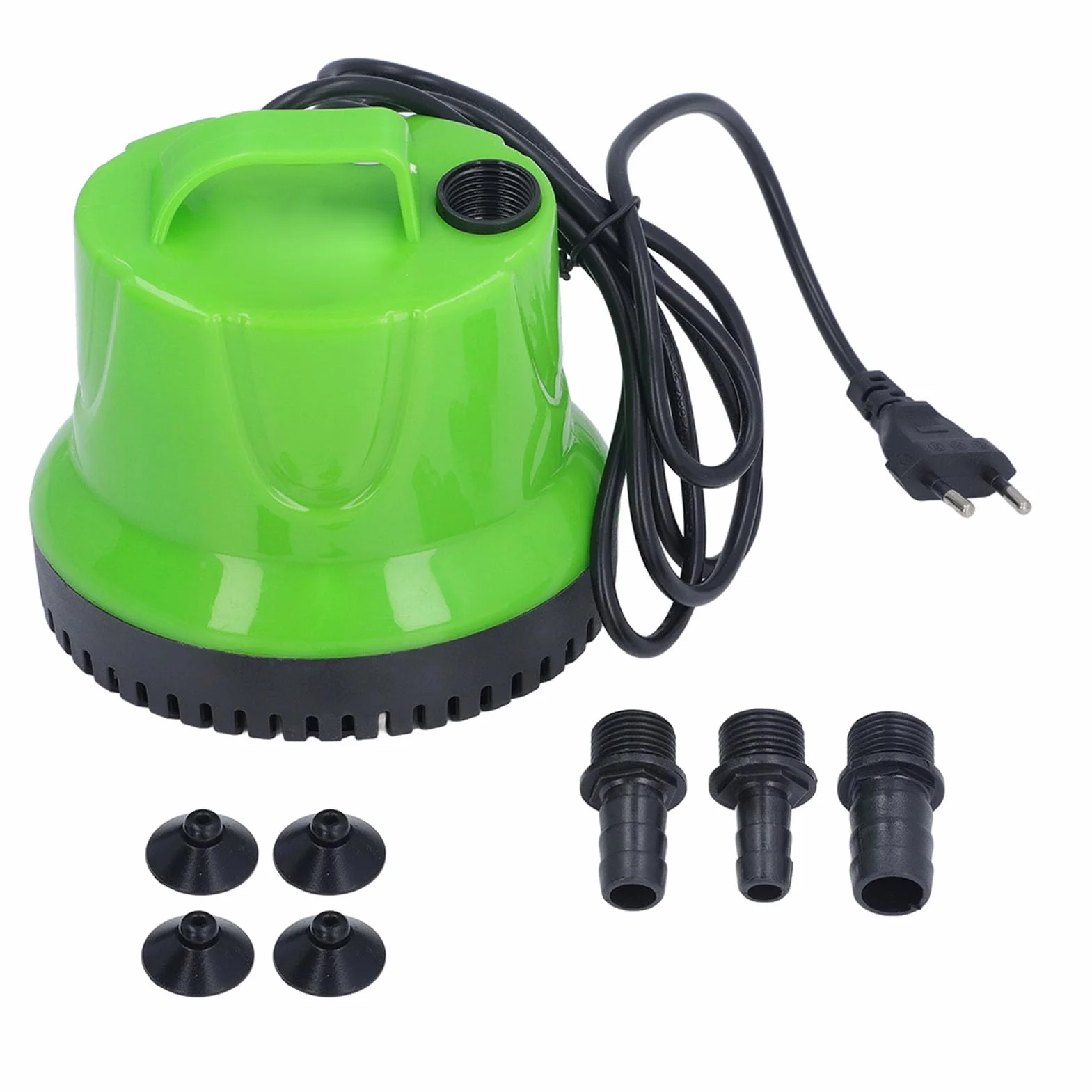 Zatapialna Pompa Użytkowa, 100 W 1189 GPH Pompa Fontannowa do Akwarium Wodnego o Wysokości Podnoszenia 14,8 Stopy, Inteligentna Osłona Grzewcza, do Basenu, Wanny z (Wtyczka UE