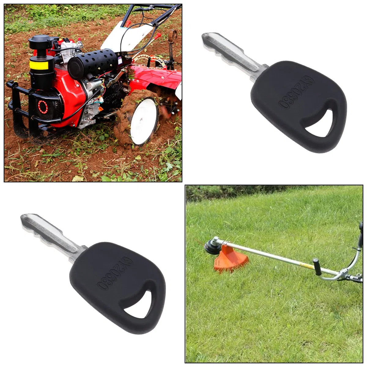 2 szt. klucze zapłonowe GY20680 AM123426 AM131946 kompatybilne z kosiarką Husqvarna kompatybilna z ciągnikiem John Deere kompatybilne z kosiarką Kohler
