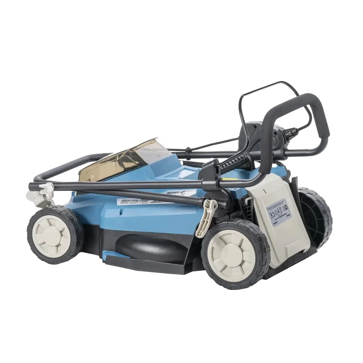 Dedra Akumulatorowa kosiarka 18 V, bezszczotkowa z ergonomicznym uchwytem, pojemność 30 l, wysokość cięcia 25-75 mm, 2900 obr./min, szerokość cięcia 33 cm, w kartonie bez baterii, regulowany i wygodny