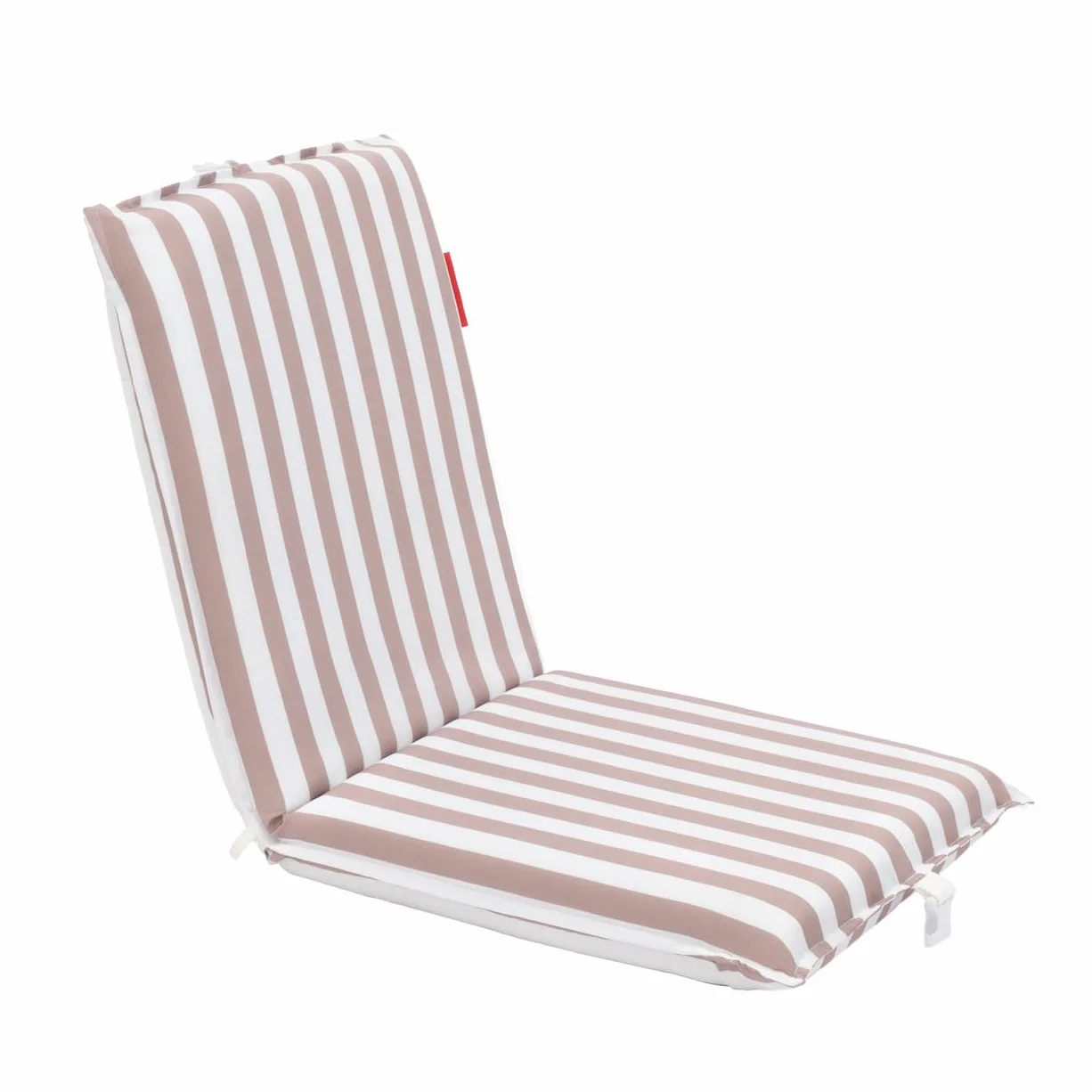 Flamingueo Składany leżak, krzesło plażowe, składane, 5 pozycji, uchwyty, uchwyt plecaka, wodoodporny, tkanina poliestrowa, beżowa, 46 x 9 x 104 cm