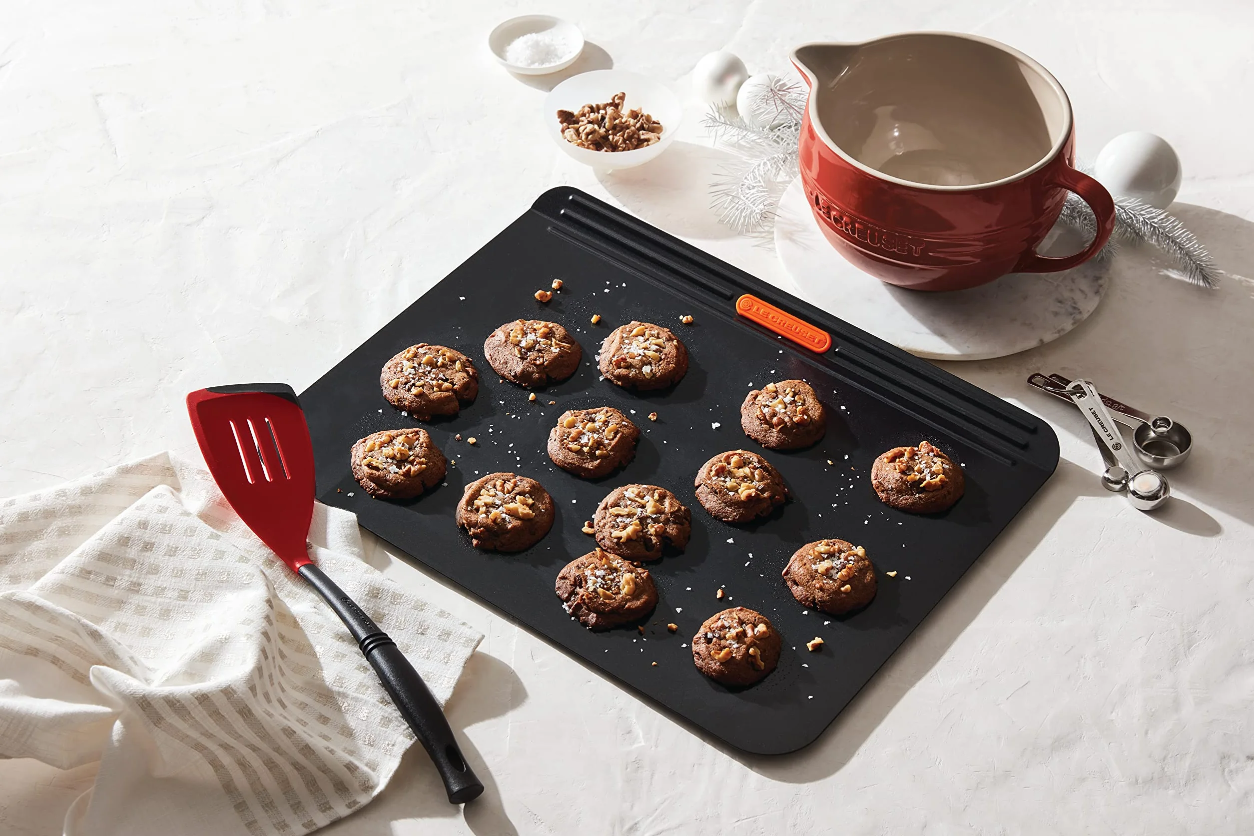 Le Creuset Revolution Bi-Material Łopatka szczelinowa, nylon, Cerise