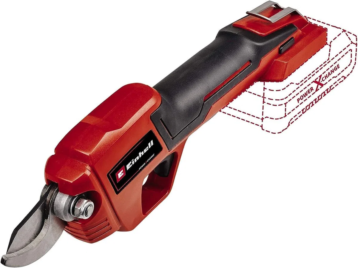 Einhell Ge-Ls 18 Li-Solo Sekator, Czerwony/Czarny, 35,5 x 9,6 x 6 cm; 850 g & Einhell Pxc Starter Kit Akumulator, Czarny, ‎10 x 15 x 11,3 cm; 820 g