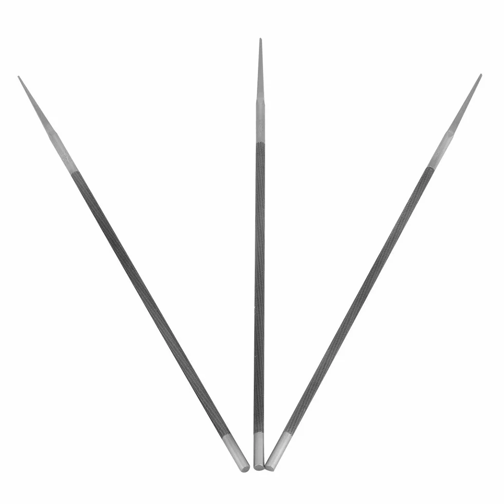 Pilnik okrągły do pił łańcuchowych 4.8mm 3 sztuki stal