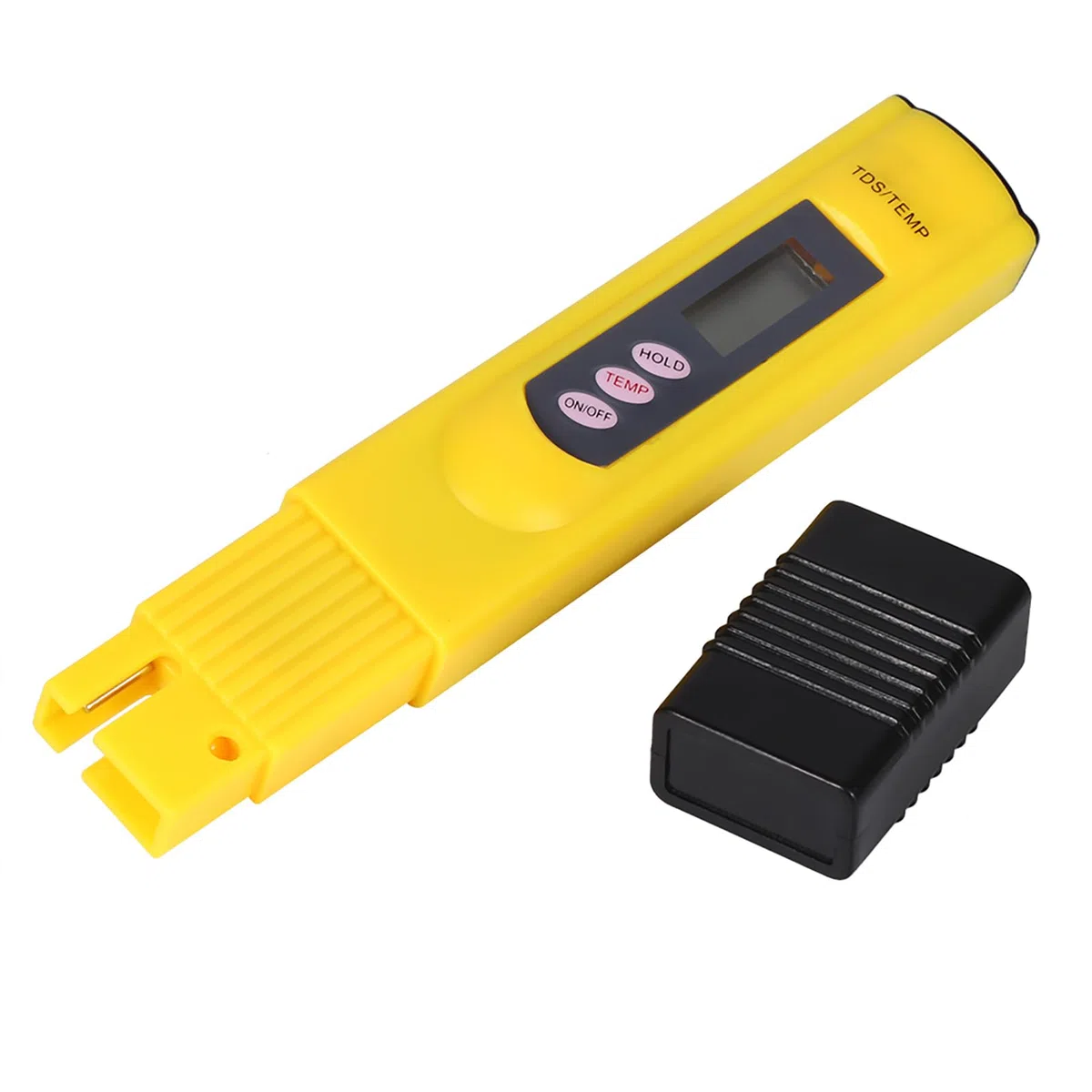 Cyfrowy tester LCD do jakości wody, tester wody Bewinner TDS Filtr czystości 0-9990 PPM Temp do wody pitnej, akwariów i basenów (żółty)