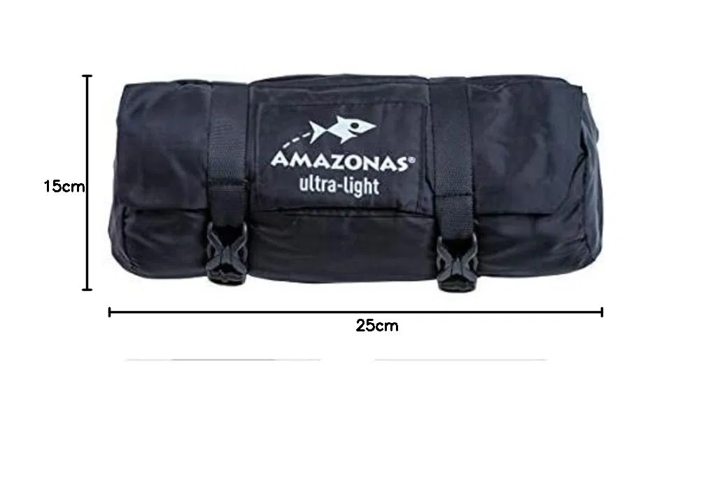 Amazonas hamak przeciwko komarom Traveller Extreme – hamak z impregnowaną siatką