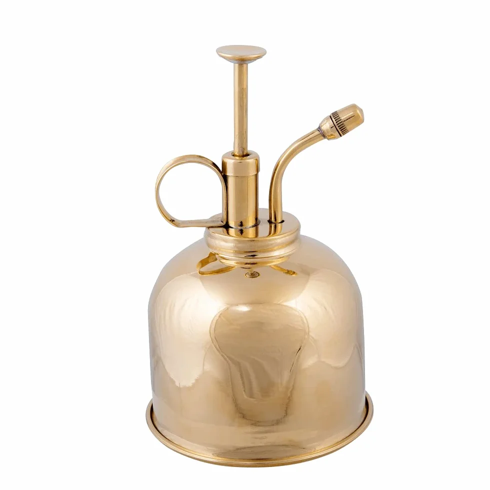Esschert Design Opryskiwacz do roślin, złoty miedź, 8,7 x 8,7 x 14,6 cm