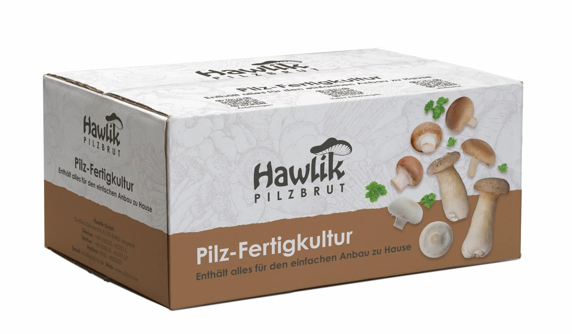 Hawlik Pilzbrut zestaw do hodowli boczniaków 1,5 kg