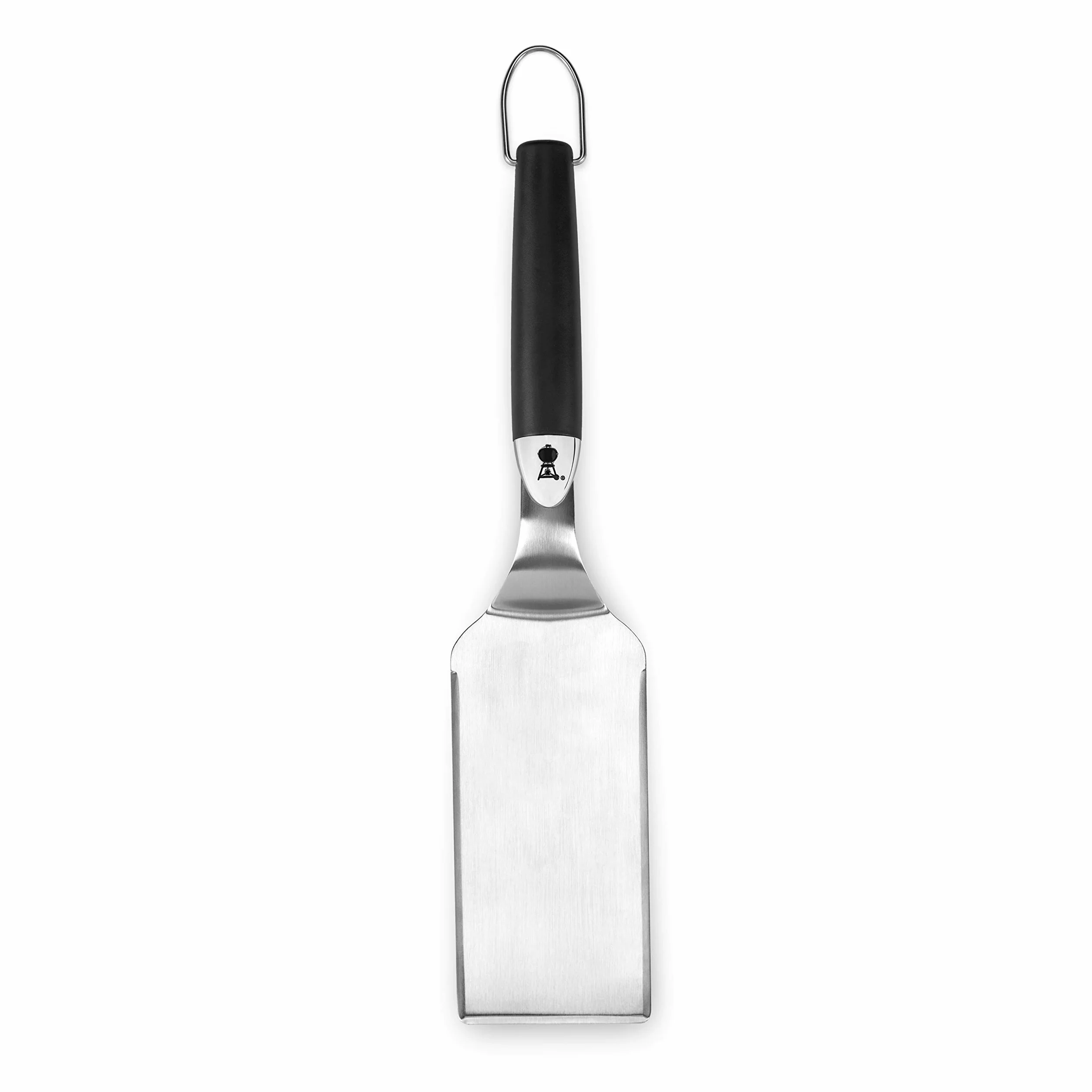 Weber Łopatka premium (40 cm), ze stali nierdzewnej, z antypoślizgowym uchwytem kompresyjnym, nadaje się do mycia w zmywarce – czarny/srebrny (6206)