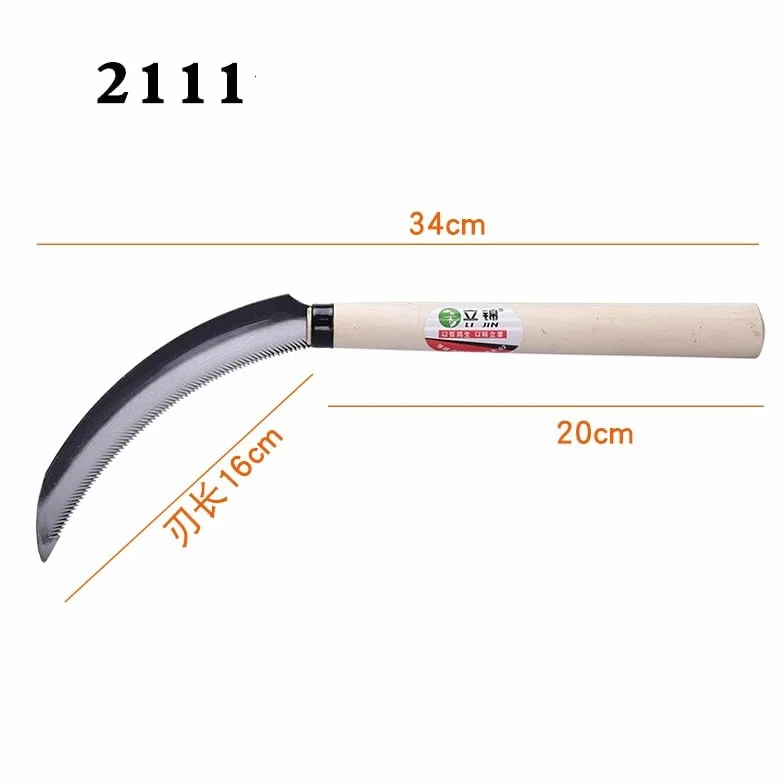 Sierp ogrodniczy z japońskiej stali szlachetnej 160 mm