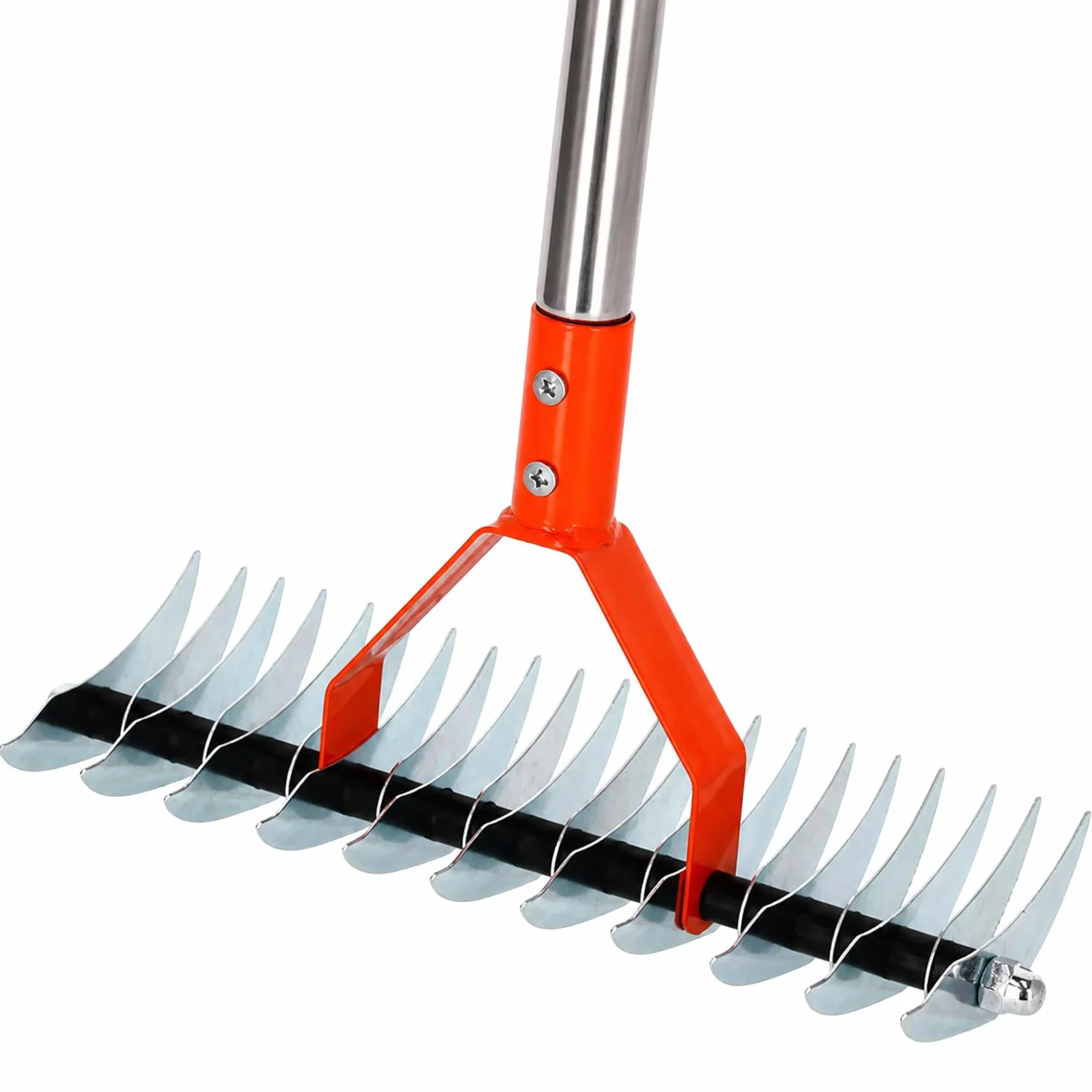 RESSER Aerator Wertykulator Ręczny do Trawy z Kolcami Wahadłowy Trzonek
