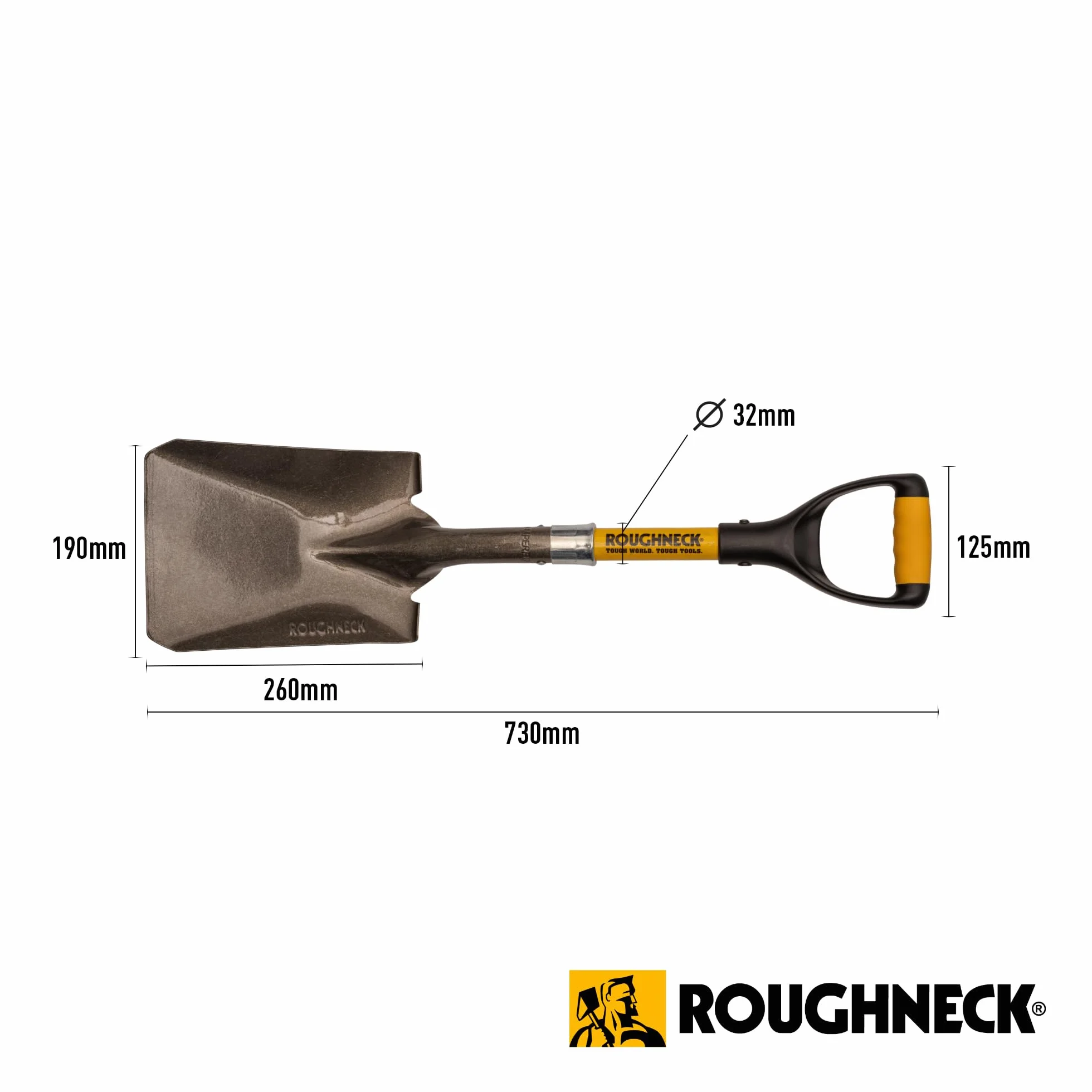 Roughneck Łopata mikro luzem, 710 mm (28")