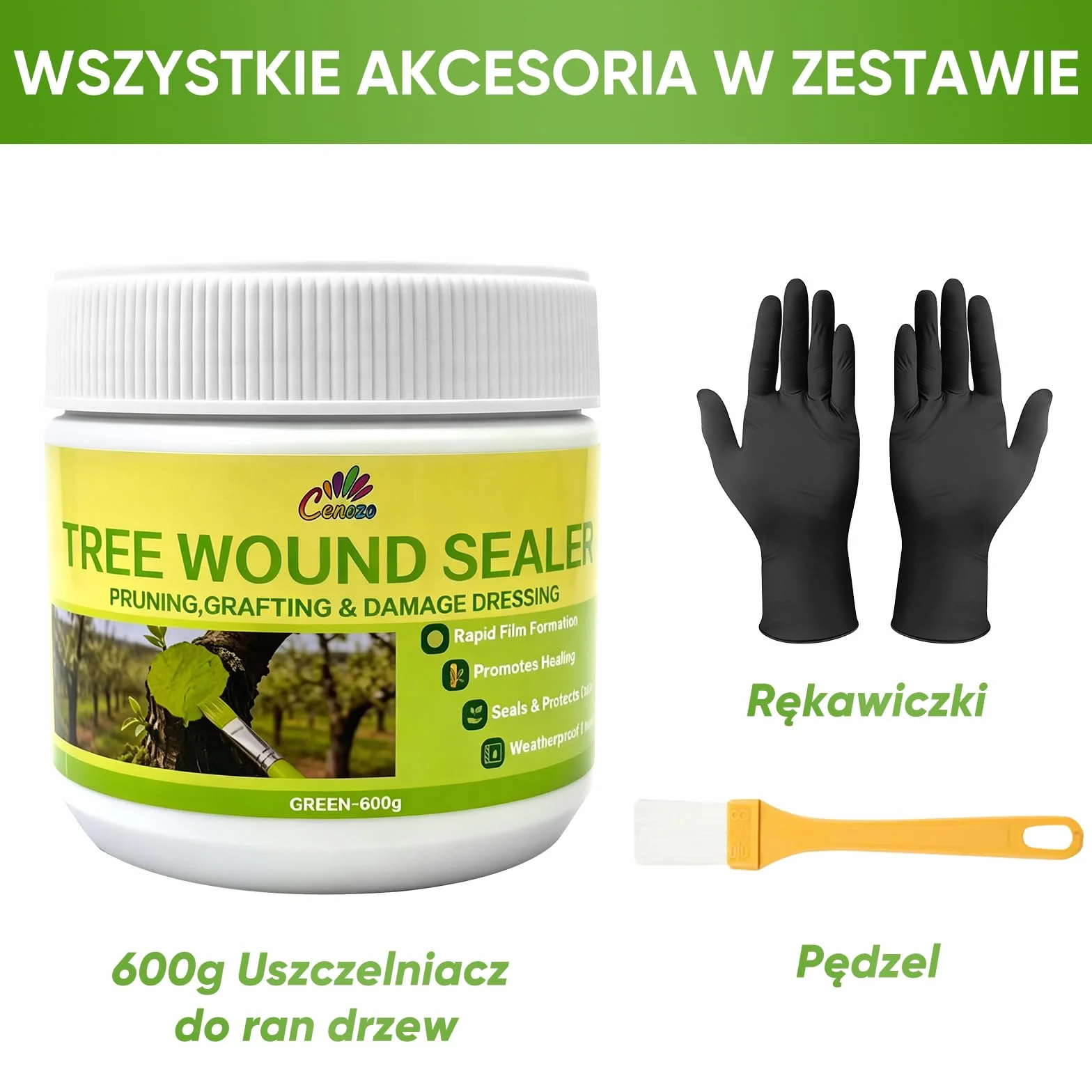 600g Maść do zabezpieczania ran drzew,Brązowa maść drzewna,Wodoszczerna,odporna na warunki atmosferyczne,Szczepienia i szybkiego gojenia drzew owocowych i ozdobnych,odpowiednia dla wszystkich roślin