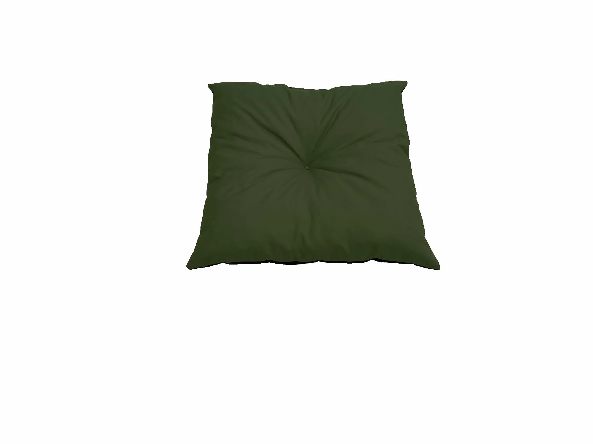 Poduszki na krzesło 4 szt. 40x40x6 cm odporne na UV zielone do domu i ogrodu