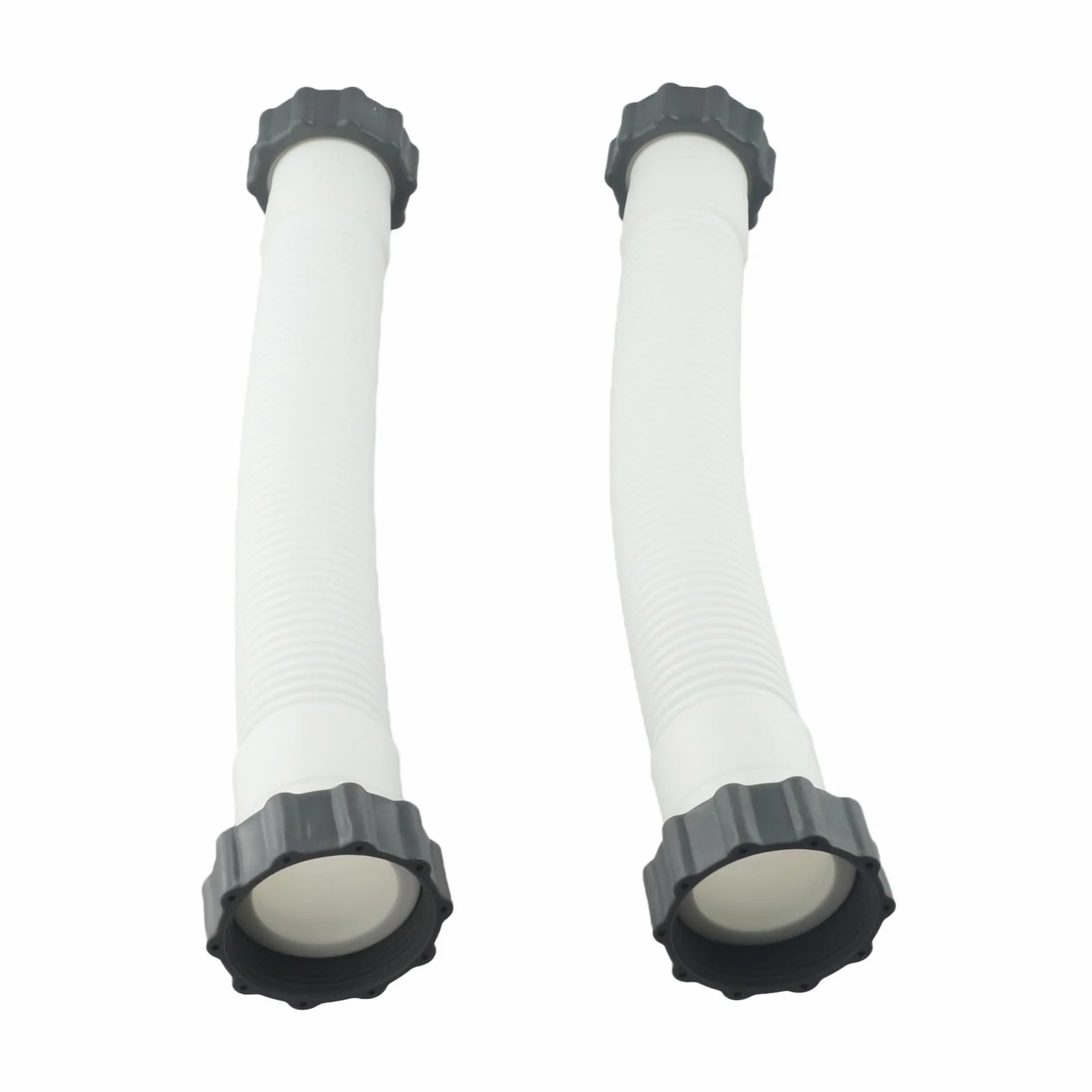 Intex 11535 Wymienny wąż do pompy basenowej, średnica 3,8 cm, 2 szt. (długość 40 cm) - kompatybilny z filtrami piaskowymi i systemami słonowodnymi, pasuje do modeli 26371CA/SF70110-2 - zawiera