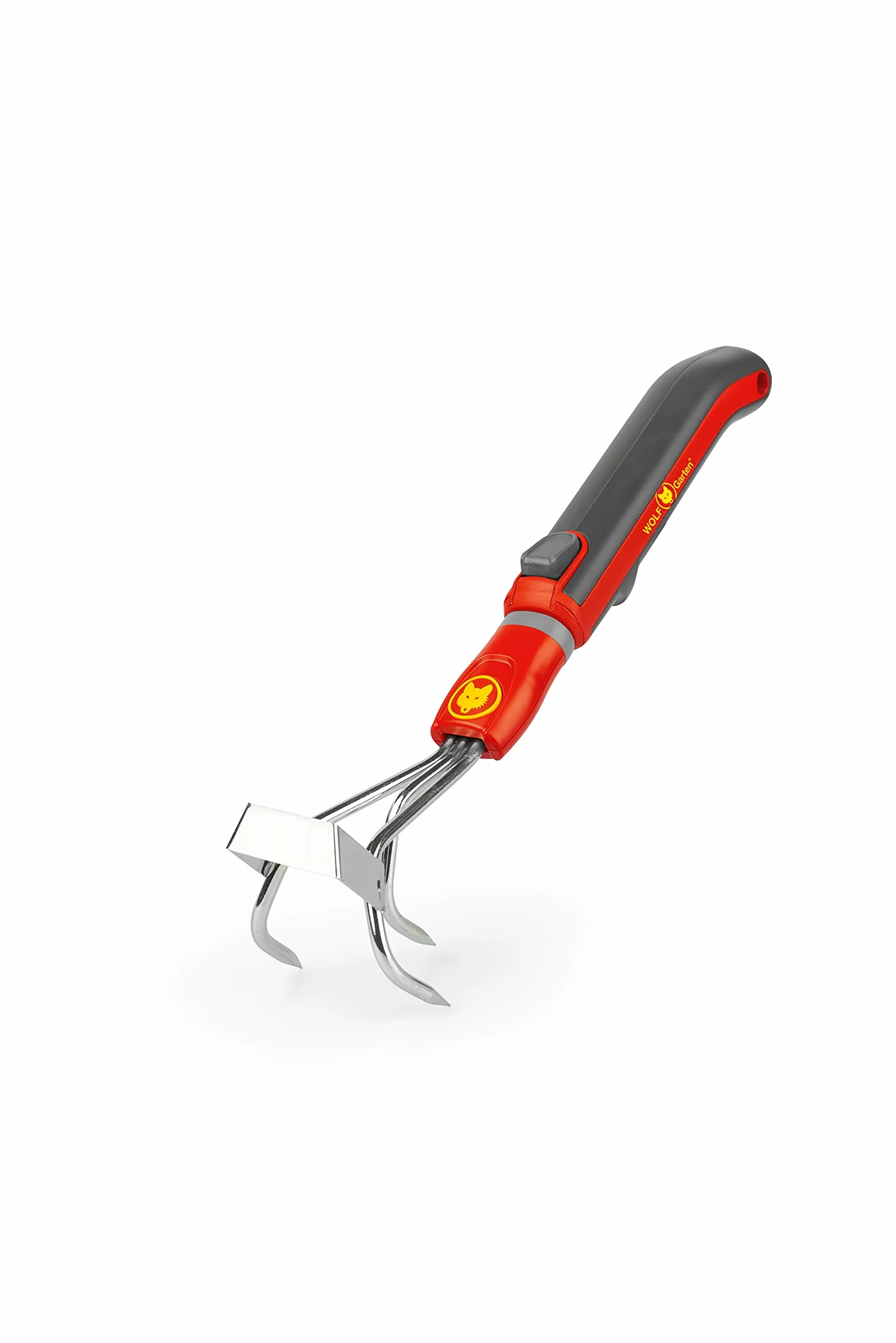 WOLF Garten Multi-star Minis guma do jarzenii z trzonkiem LB-M/ZM 015 szerokość robocza 7 cm czerwona