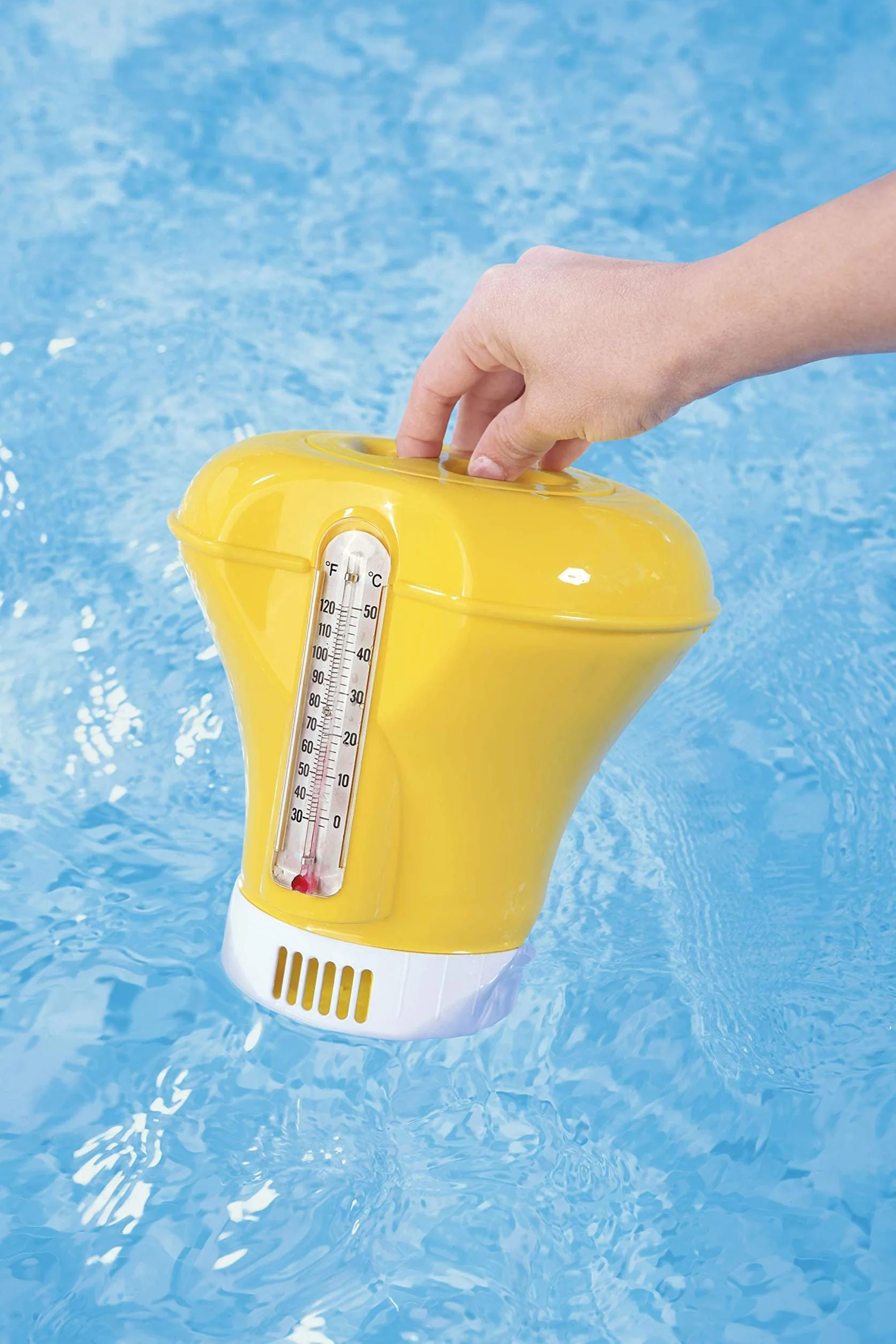 Bestway Dosierschwimmer 18,5 cm mit Thermometer