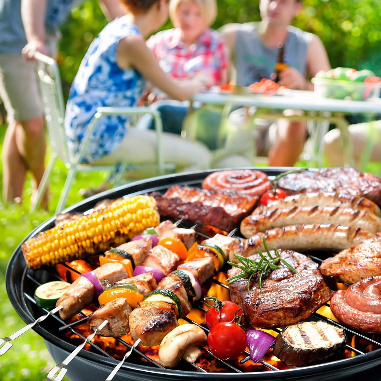 Szpikulce do grillowania Generic, 20 sztuk, 30 cm, ze stali nierdzewnej, srebrne, wielokrotnego użytku