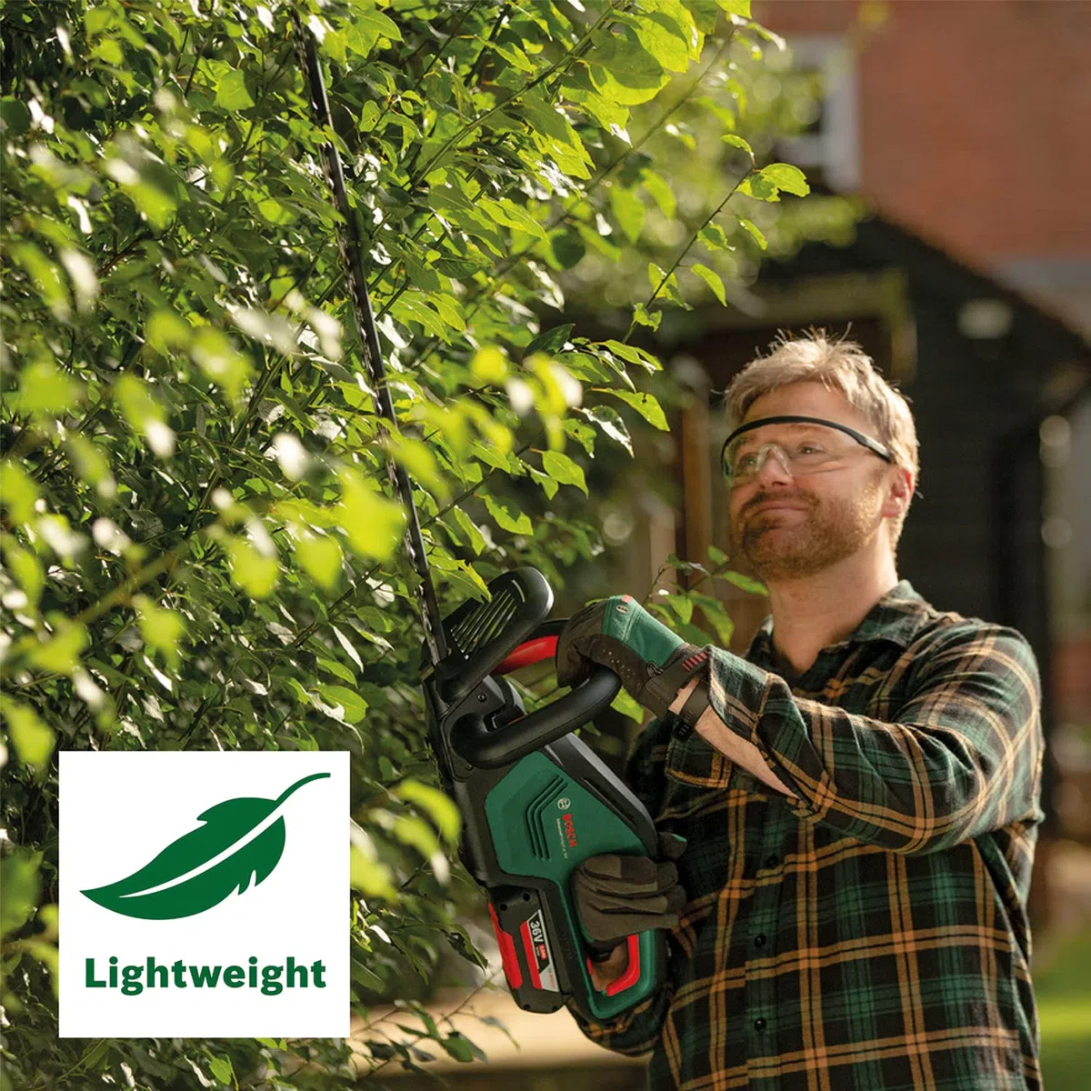 Bosch Advancedhedgecut Nożyce do Żywopłotu, Zielony, 36V | System 36 V, długość ostrza 65 cm
