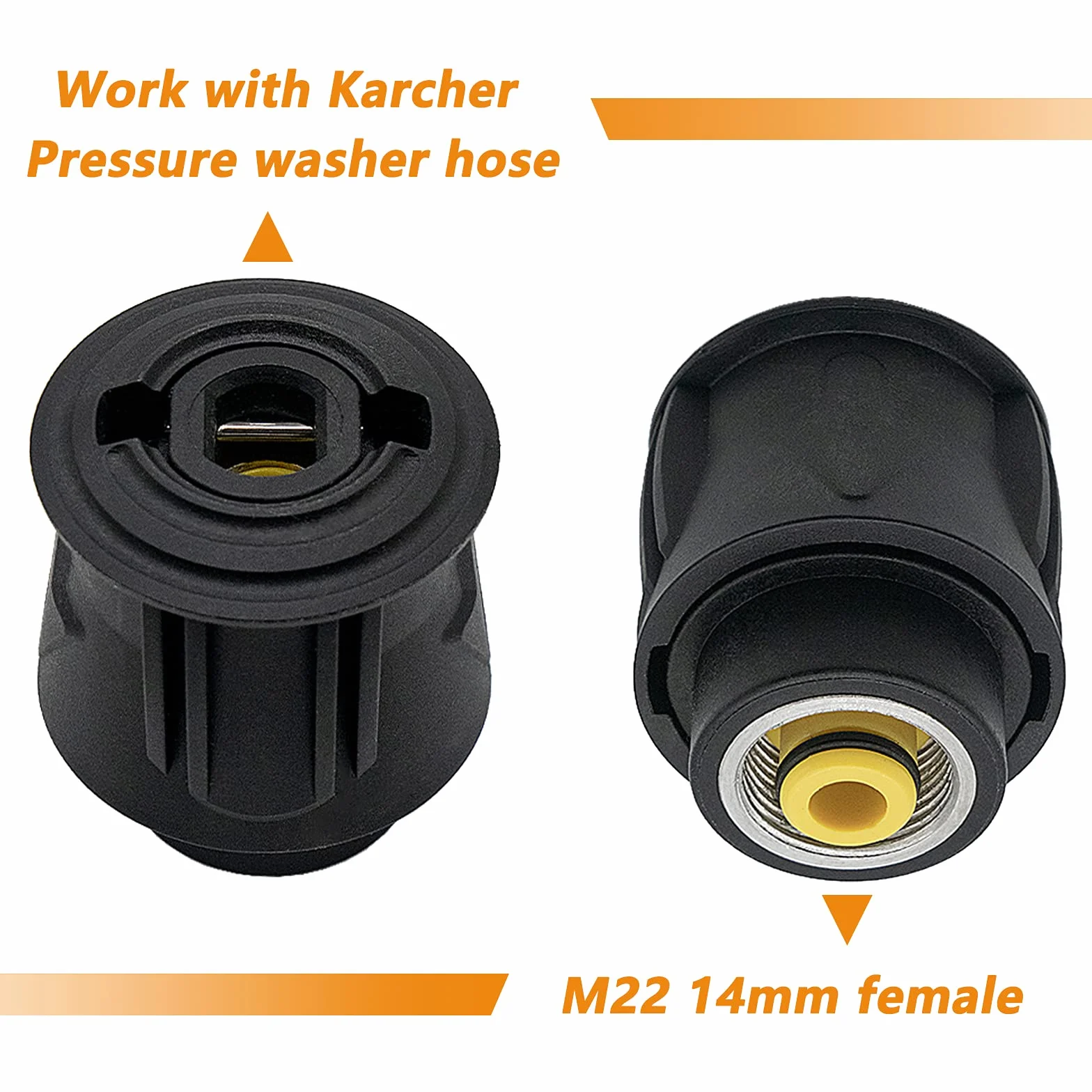 Szybkozłączka M22 gwint zewnętrzny 14 mm adapter wąż Karcher
