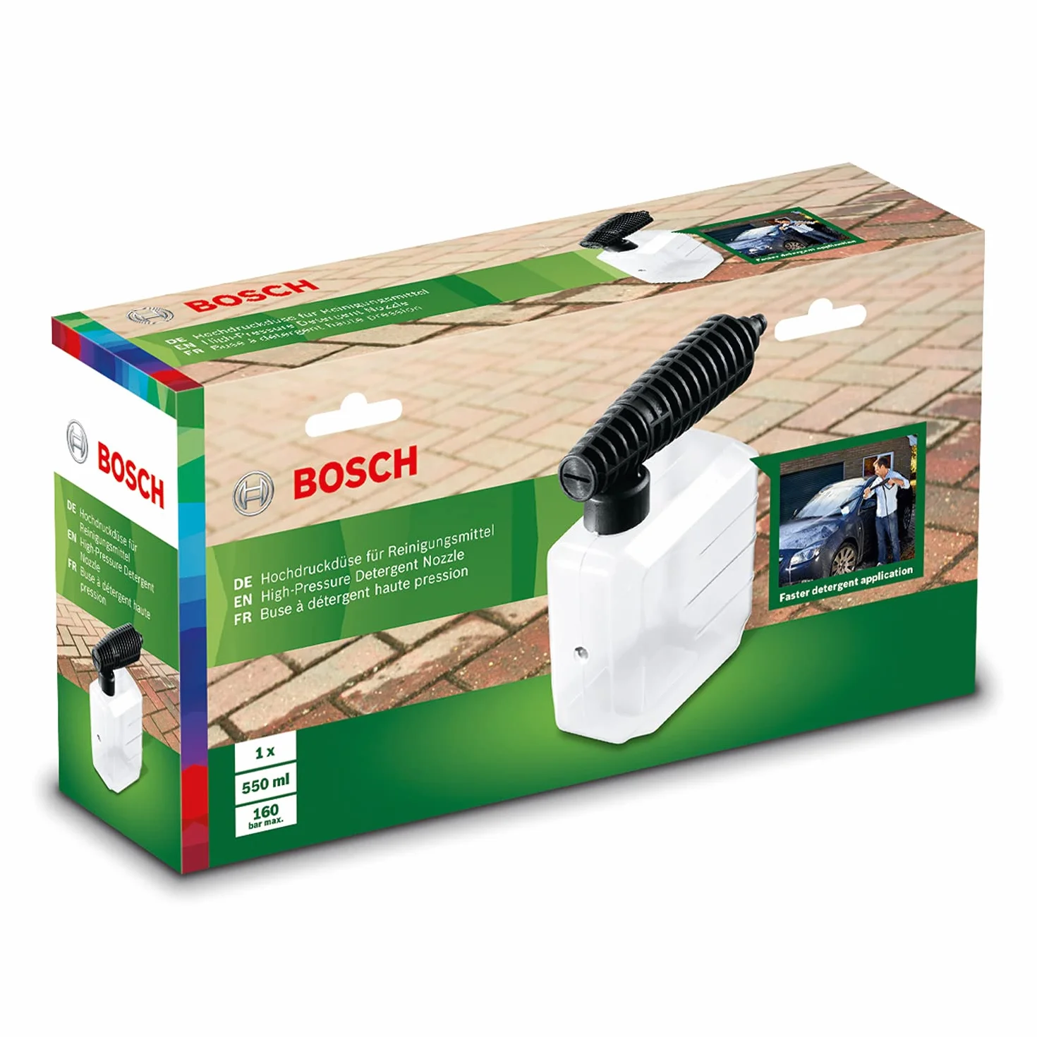 Bosch F016800415 wysokociśnieniowa dysza detergentowa, 550 ml