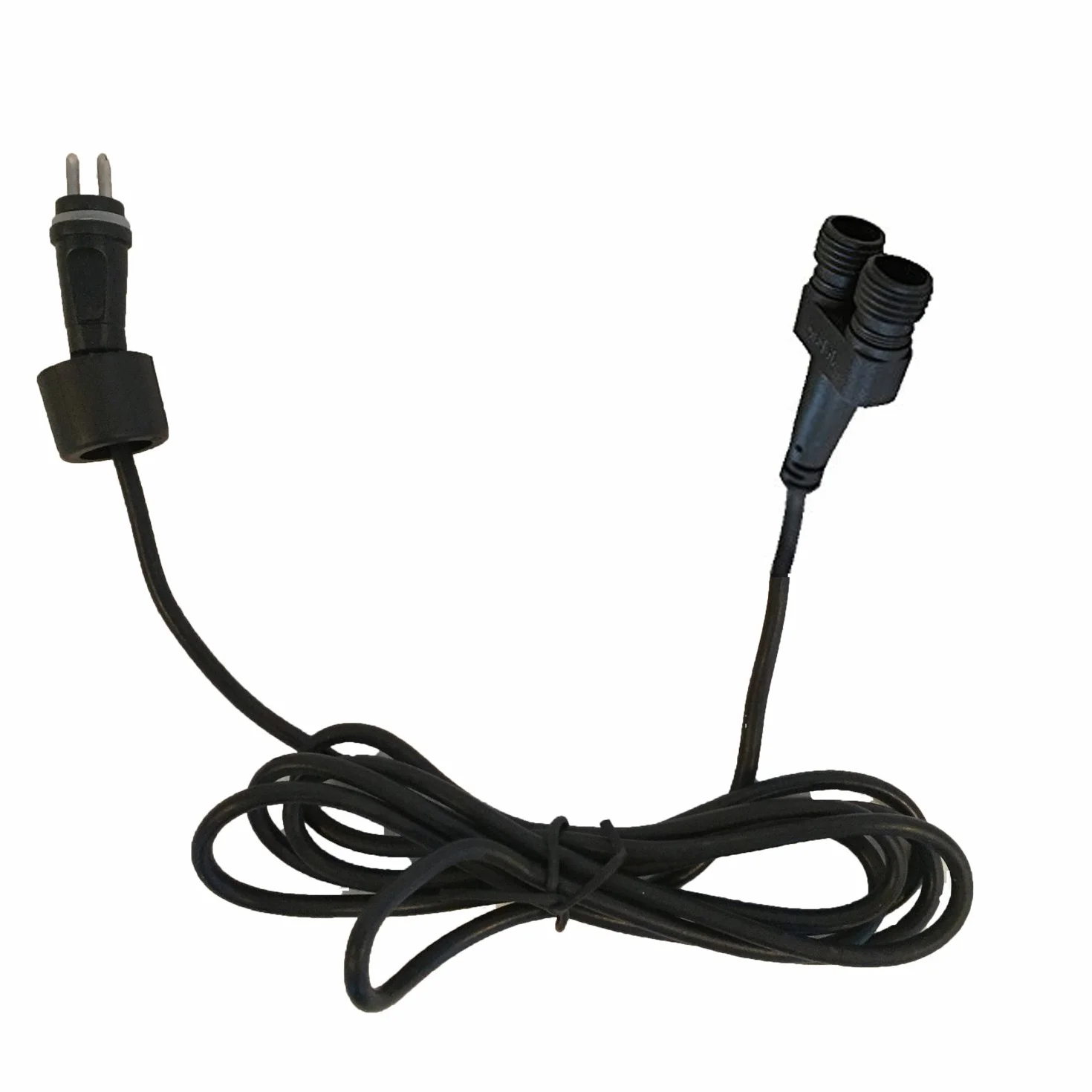 Köhko Rozdzielacz 2-drożny 12 V (IP44) z kablem przyłączeniowym 50 cm do użytku na zewnątrz lub pod wodą – nadaje się do pompy fontannowej LED Sring 29012