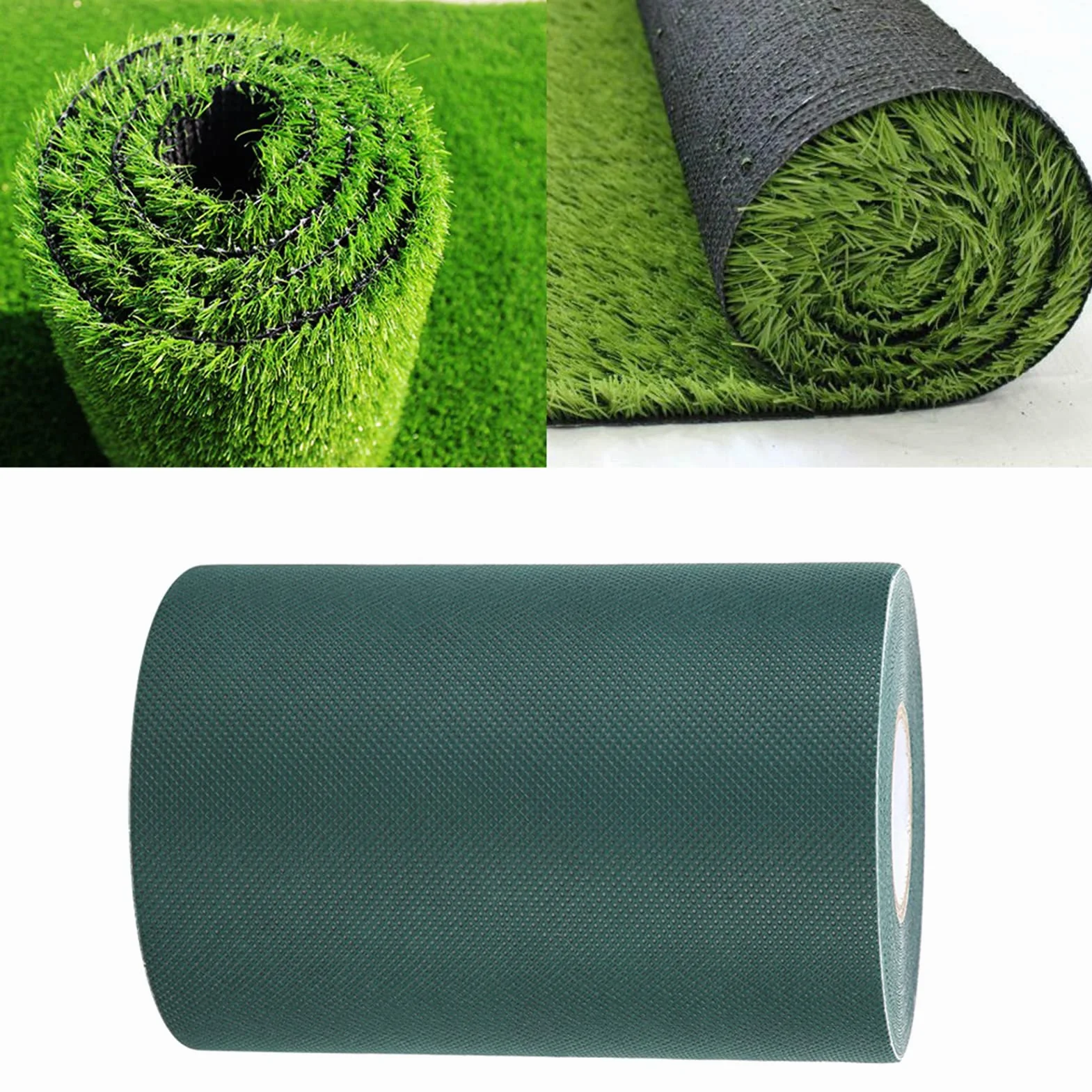 Taśma ze szwem do sztucznej trawy 150mm x 10m zielony