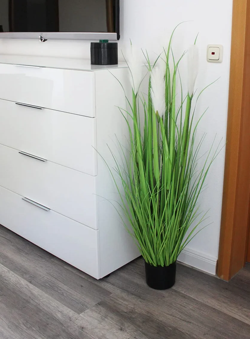 Arnusa Sztuczna trawa pampasowa 120 cm dekoracyjna roślina