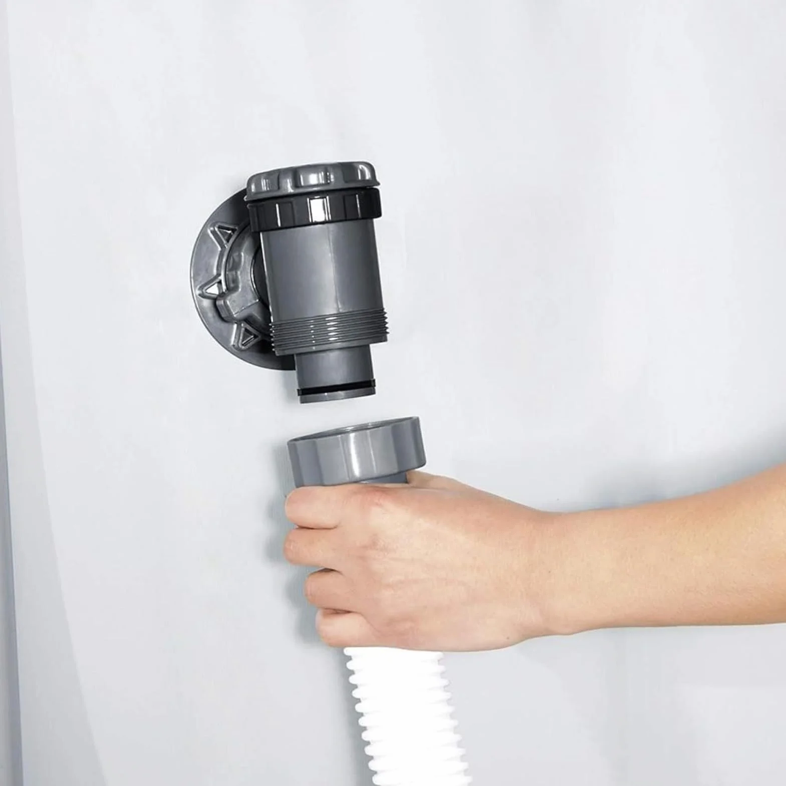 Intex 11535 Wymienny wąż do pompy basenowej, średnica 3,8 cm, 2 szt. (długość 40 cm) - kompatybilny z filtrami piaskowymi i systemami słonowodnymi, pasuje do modeli 26371CA/SF70110-2 - zawiera