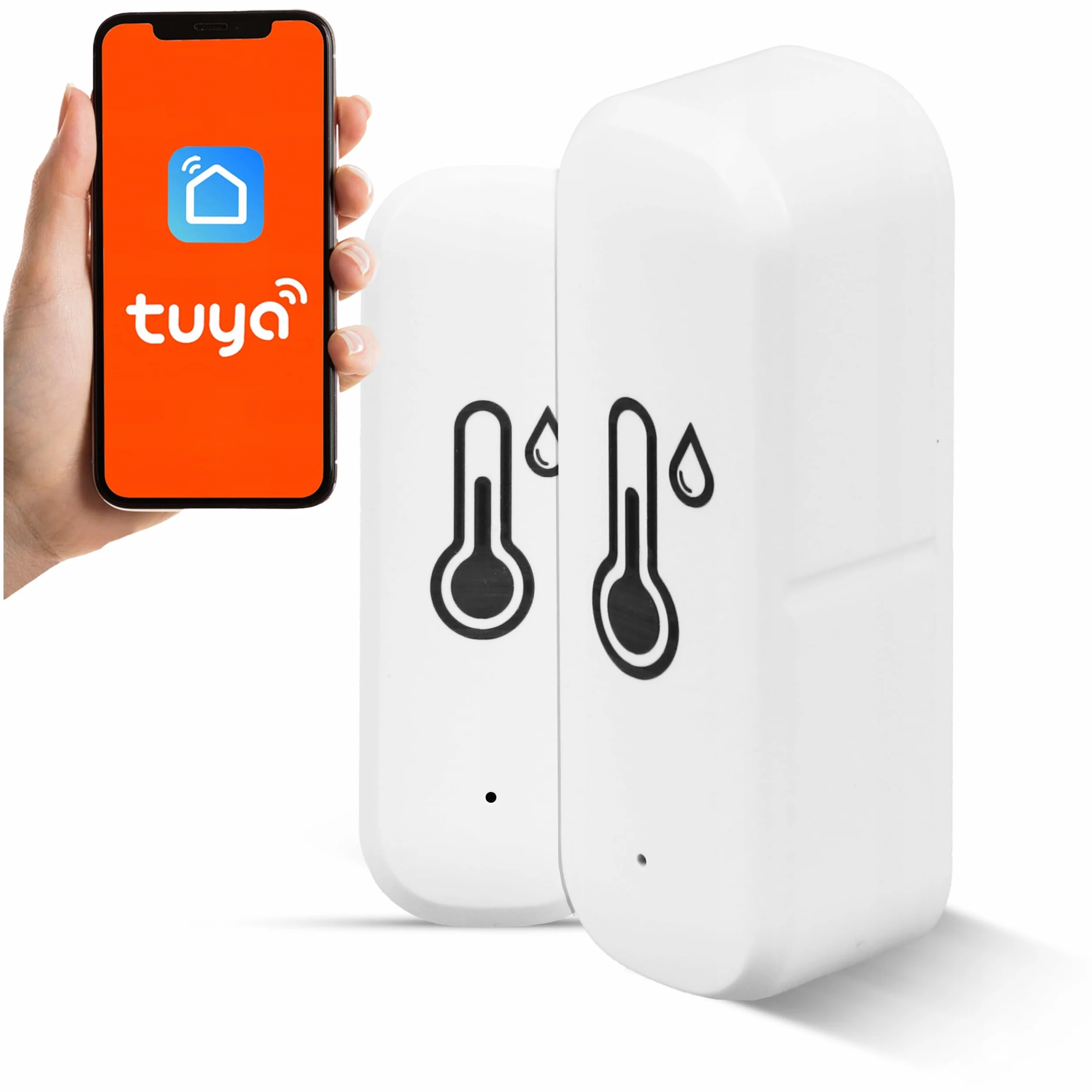 Czujnik Temperatury i Wilgotności WIFI Tuya Smart Life Termometr Higrometr
